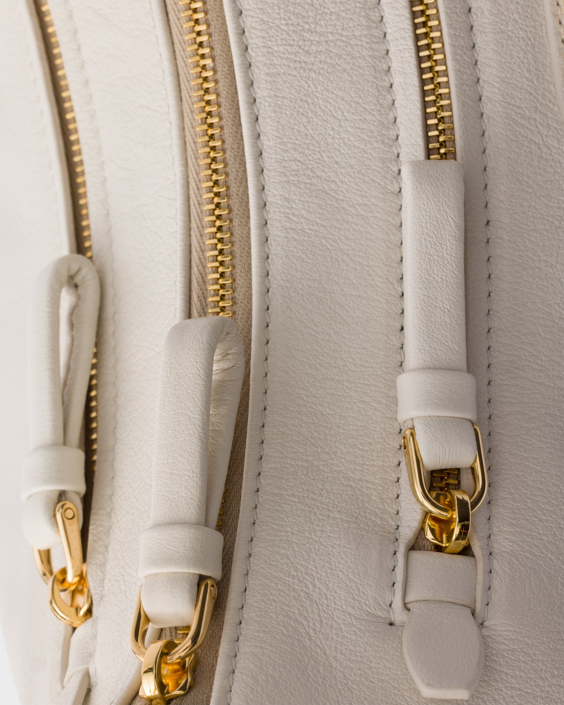 Petit sac prada desiree en cuir PRADA Blanc