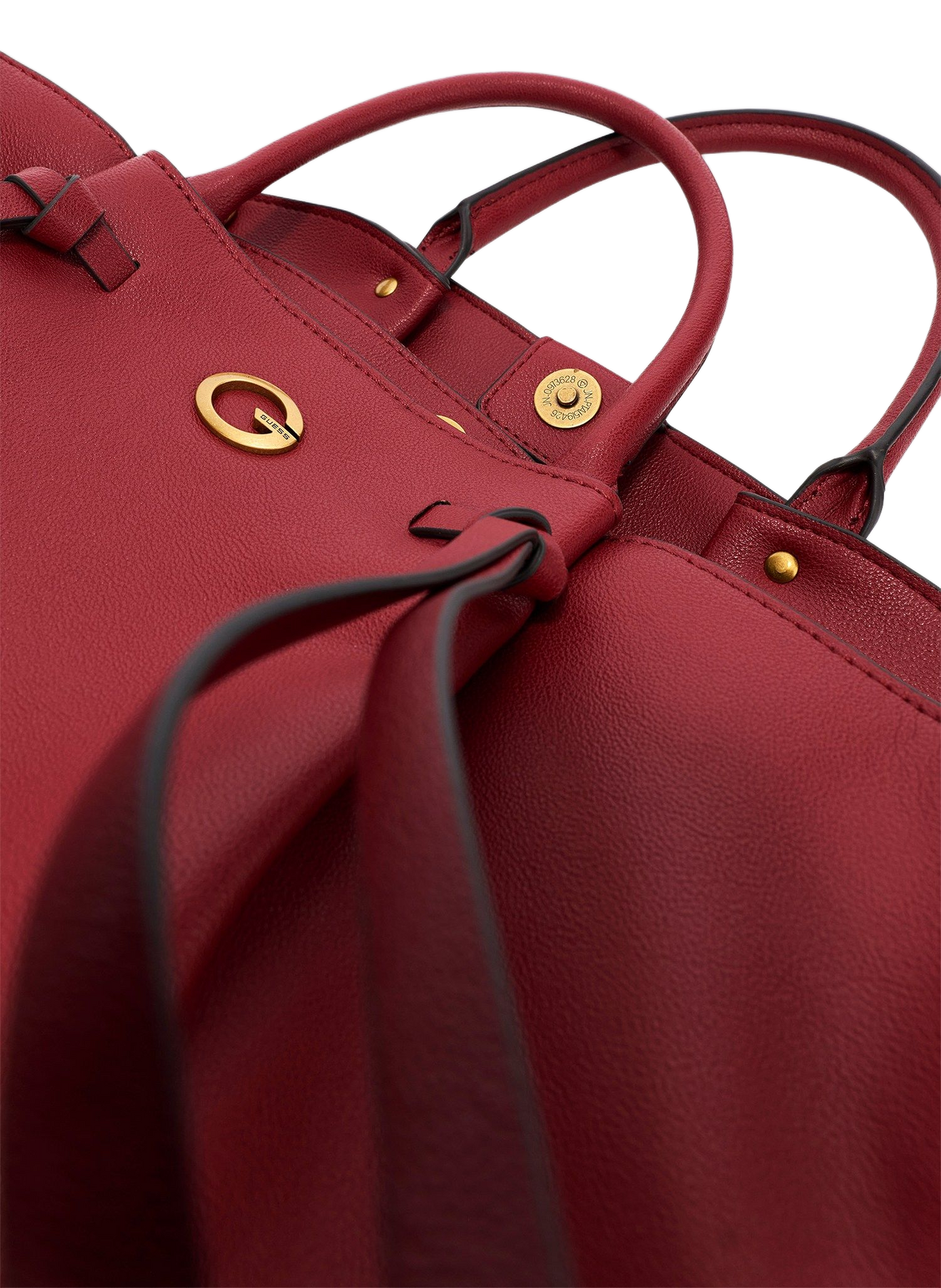 Sac à main effet cuir GUESS Rouge