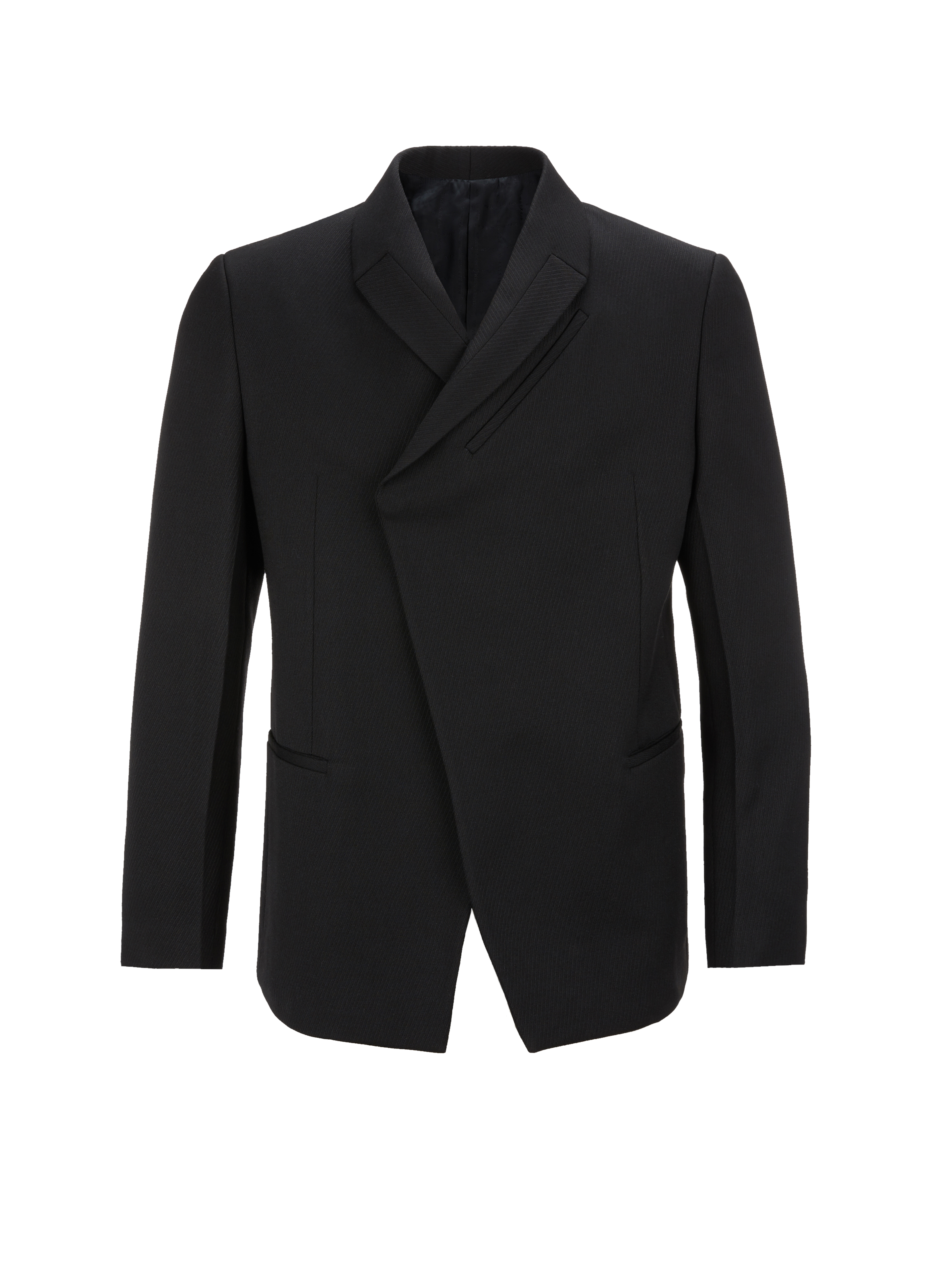 Blazer en laine mélangée