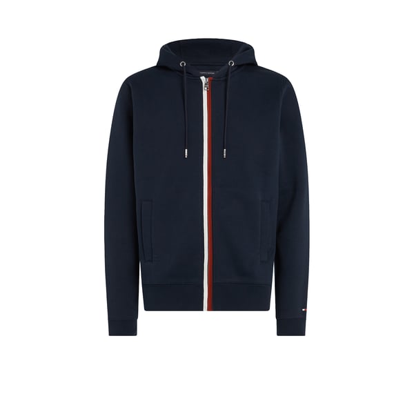 Hoodie zippé en coton