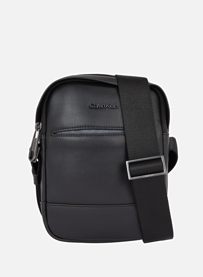 Leather-effect shoulder bag CALVIN KLEIN