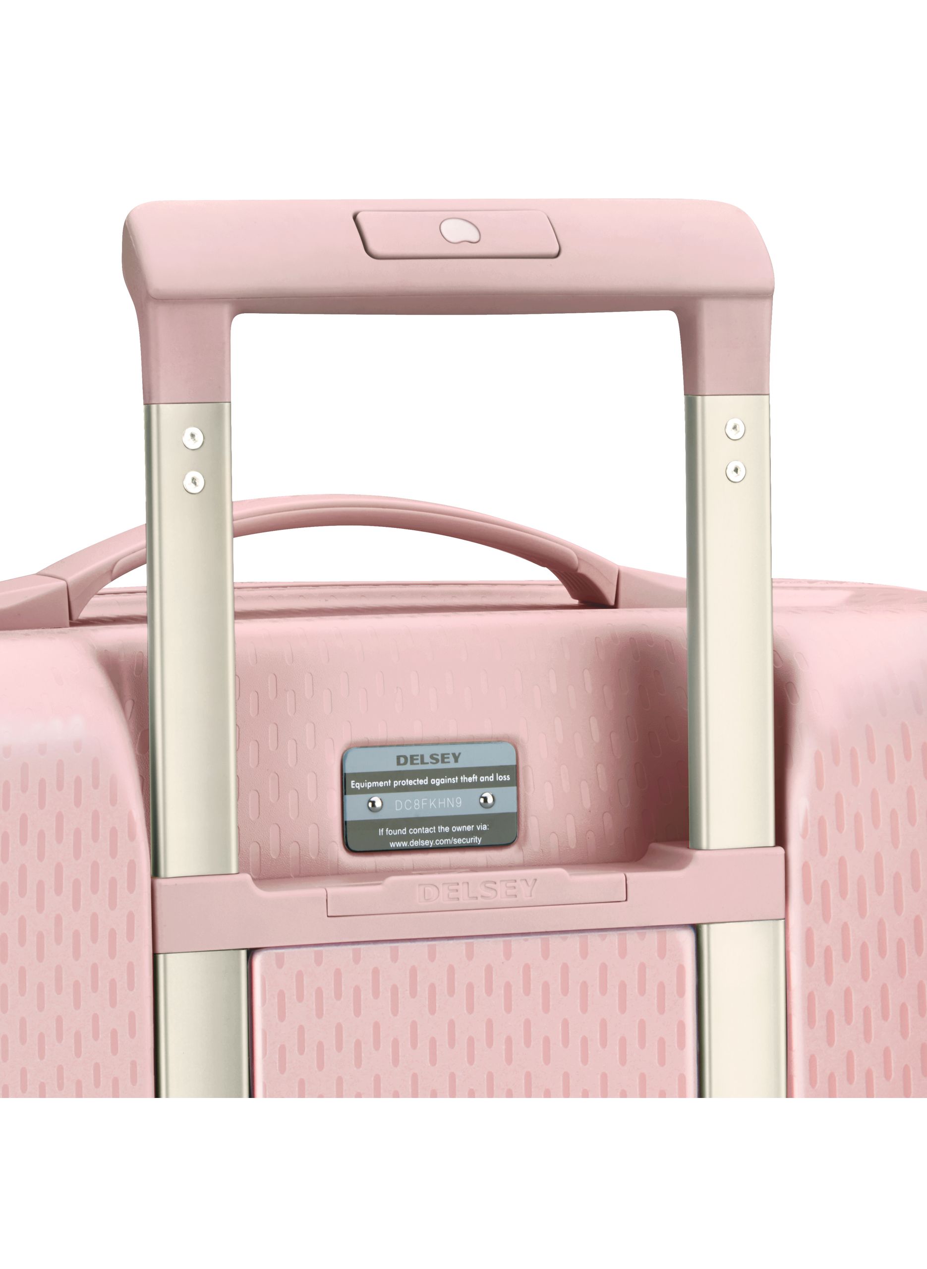 Valise cabine rigide taille s - turenne DELSEY PARIS Rose