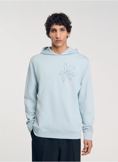 Sweat a capuche sandro homme sale