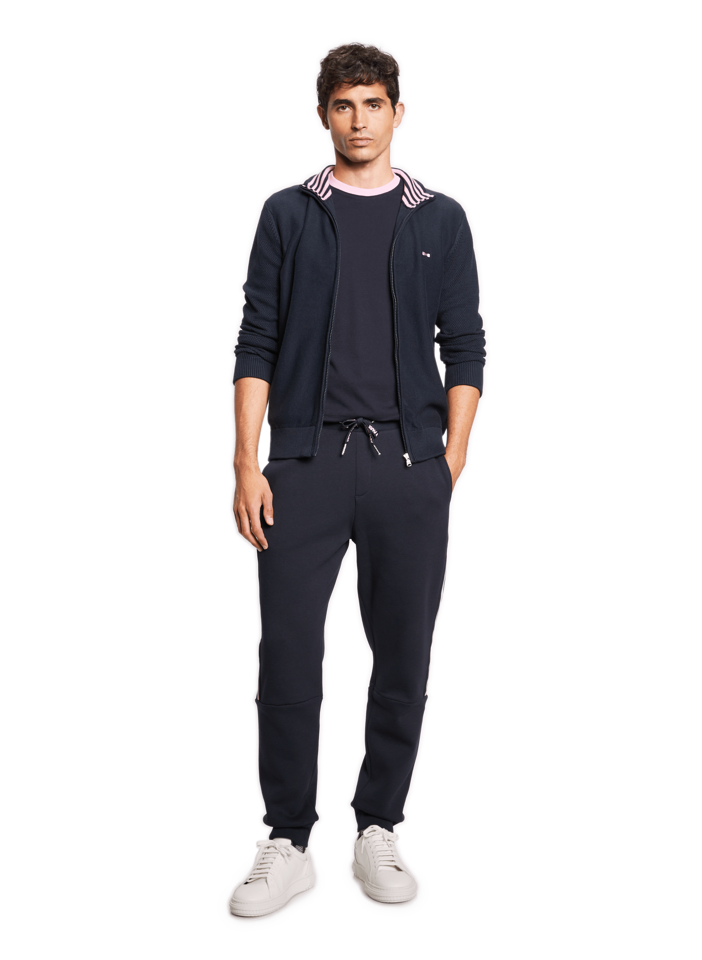 Cotton cardigan EDEN PARK Blue