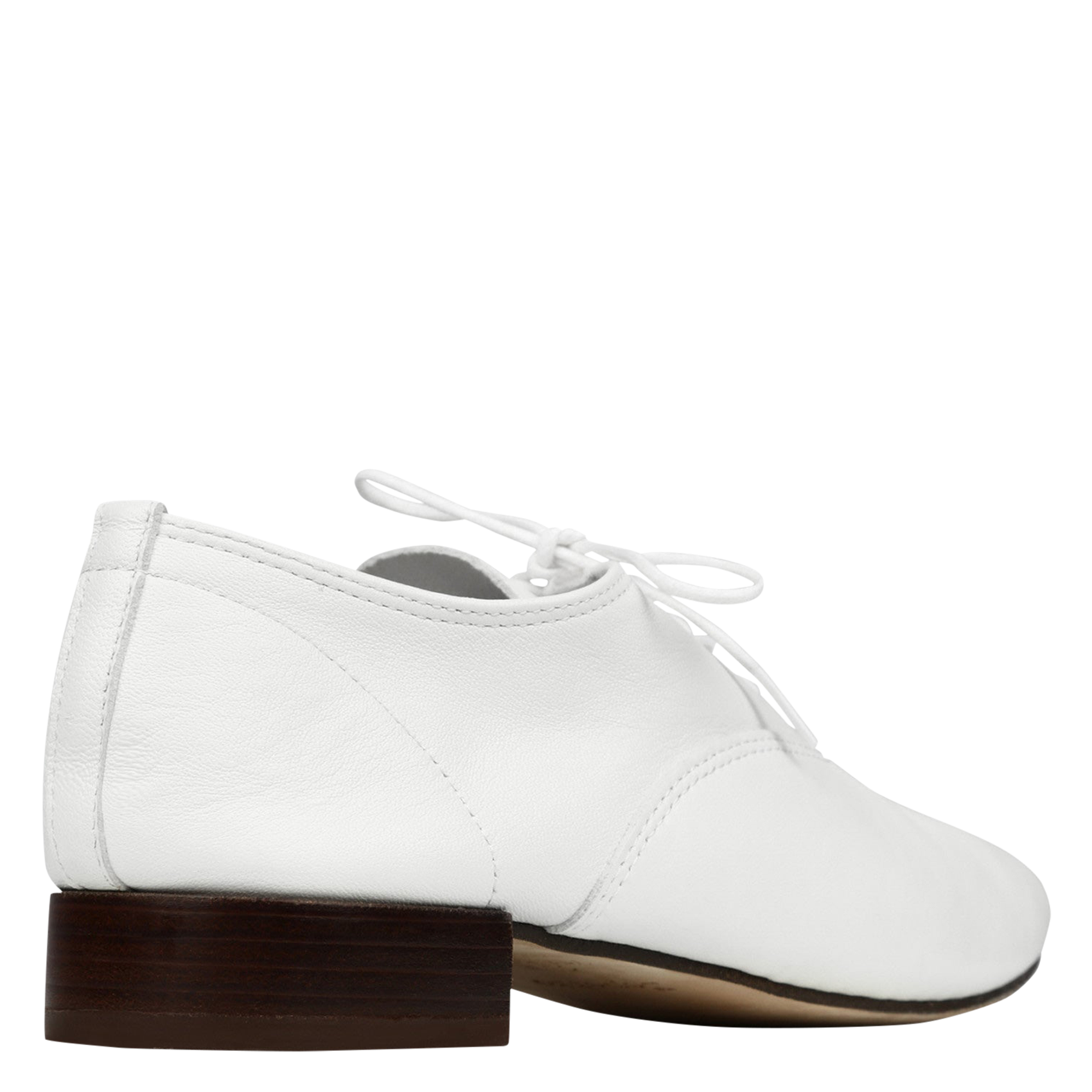 Richelieus en cuir zizi REPETTO Blanc