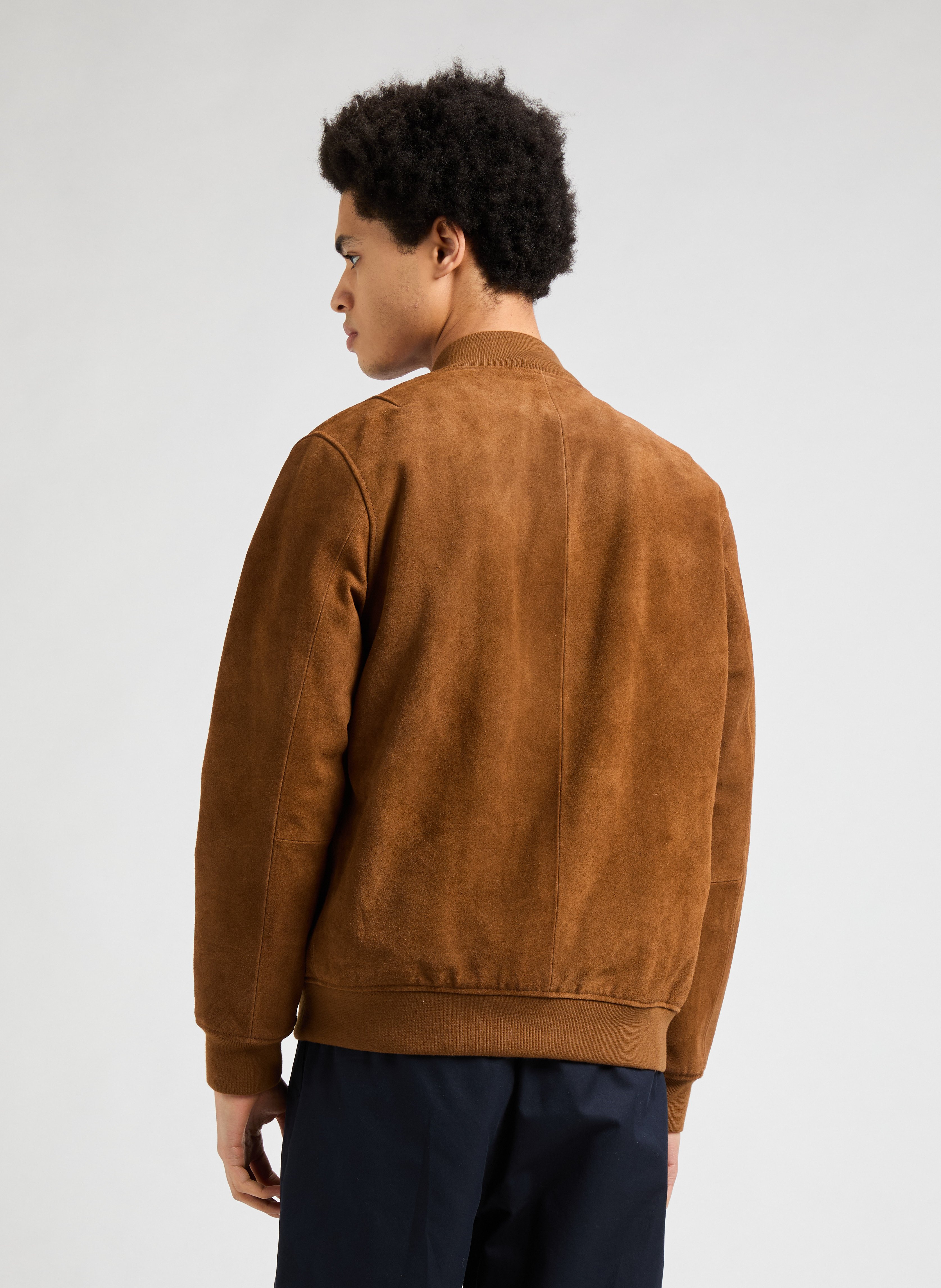 Fann leather jacket SAISON 1865 Beige