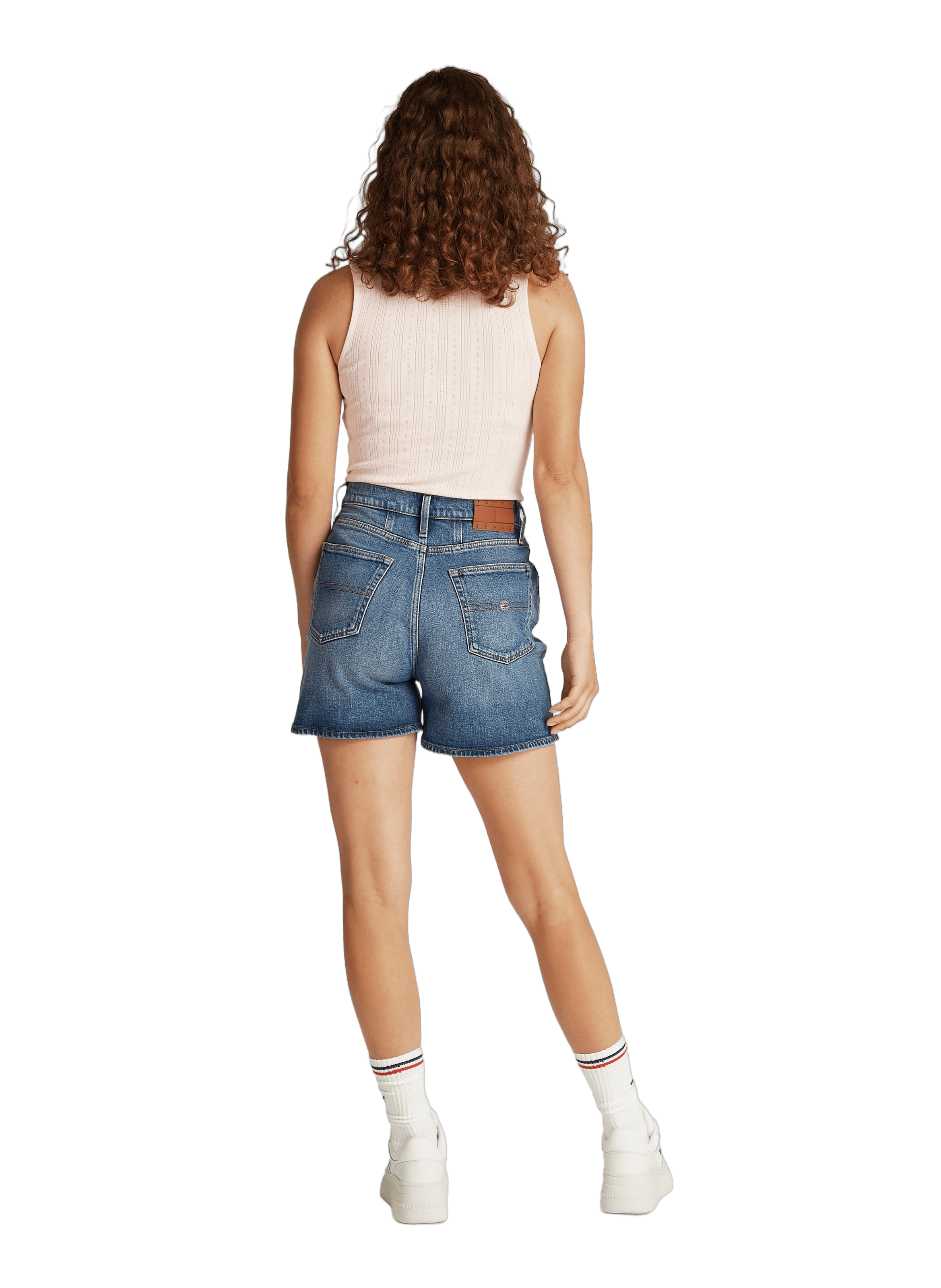 Short mom en jean TOMMY HILFIGER Bleu