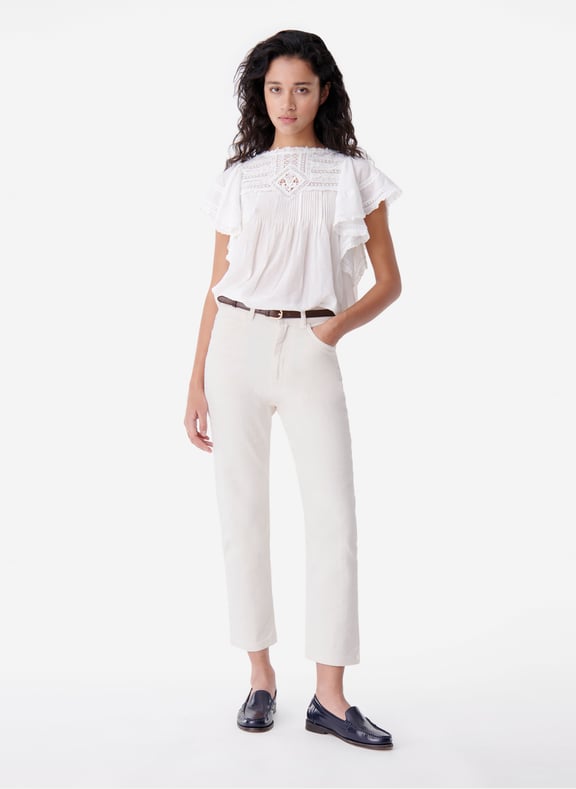 Blouse calisson Blanc by VANESSA BRUNO VANESSA BRUNO Blouse calisson Blanc