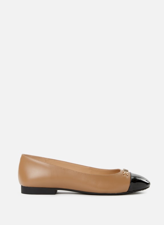 Rebecca leather ballerina flats Beige by MICHAEL KORS MICHAEL KORS Rebecca leather ballerina flats Beige