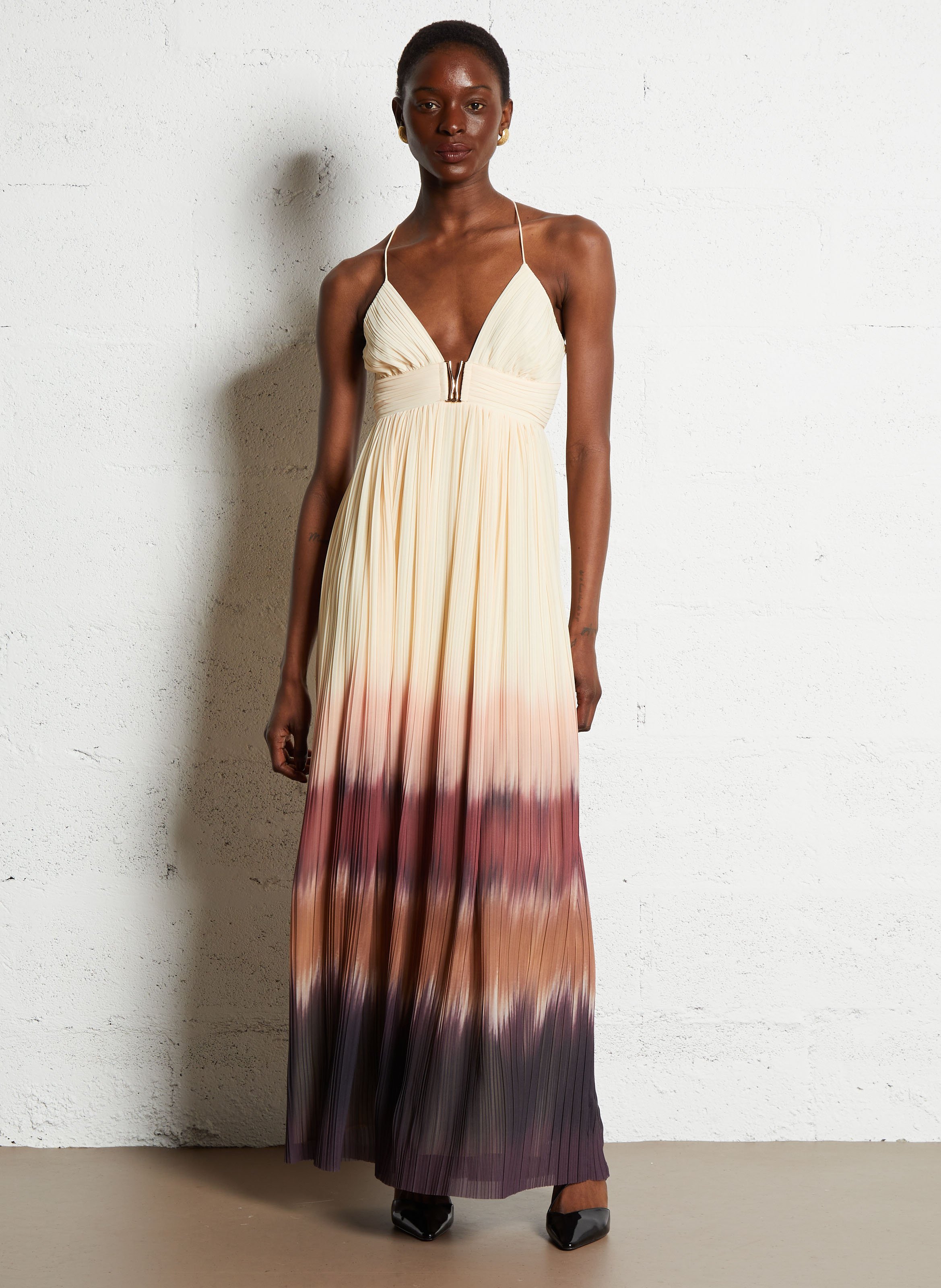 Escarpins vernis en cuir colce BA&SH Noir