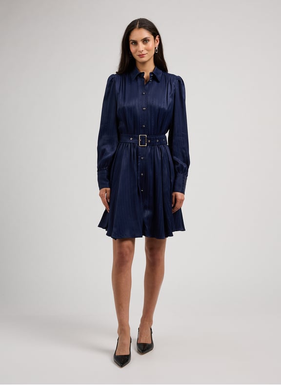 Robe satiné Stella Bleu by GUESS GUESS Robe satiné Stella Bleu