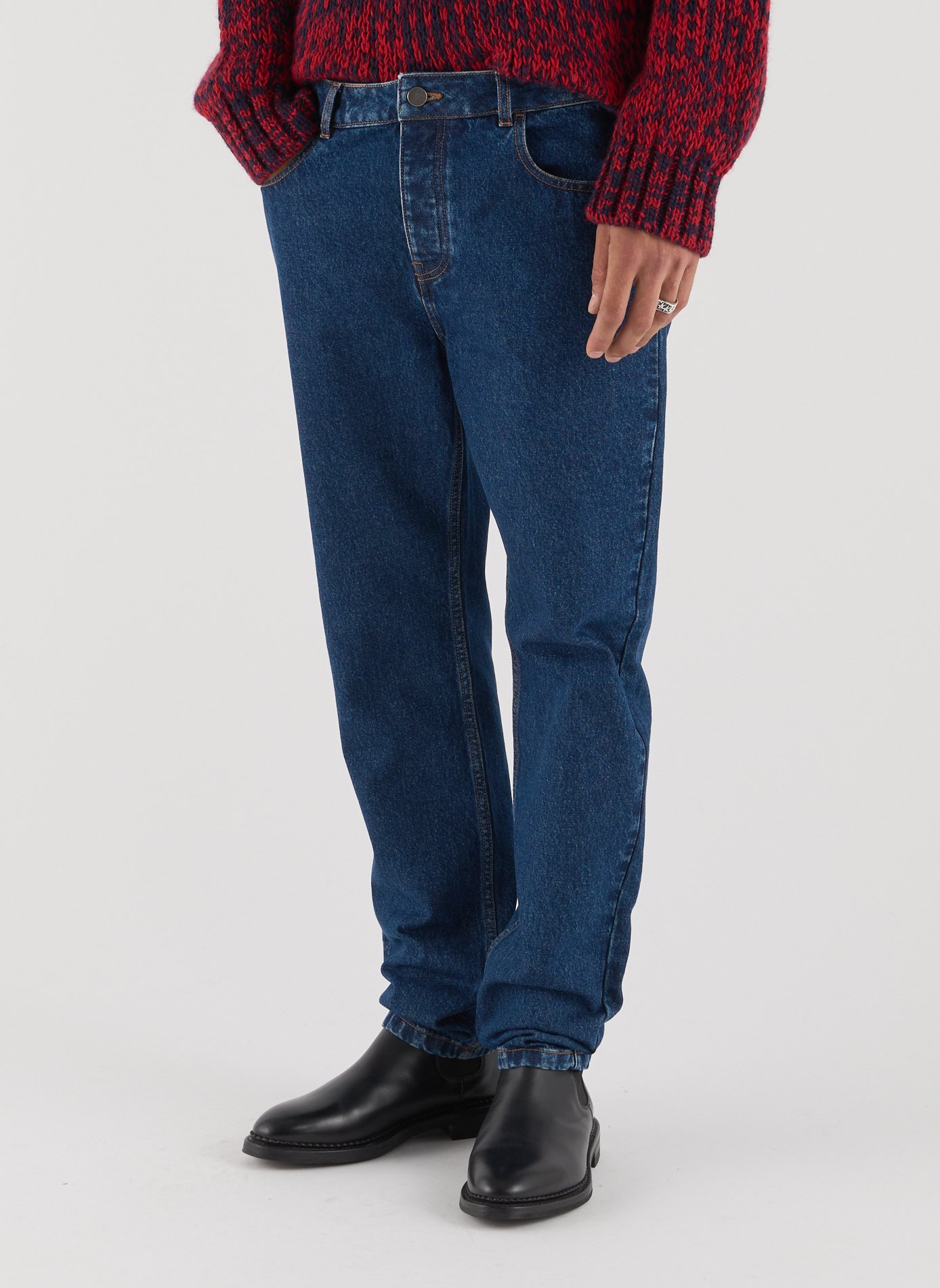 Leather ankle boots  SAISON 1865 Black