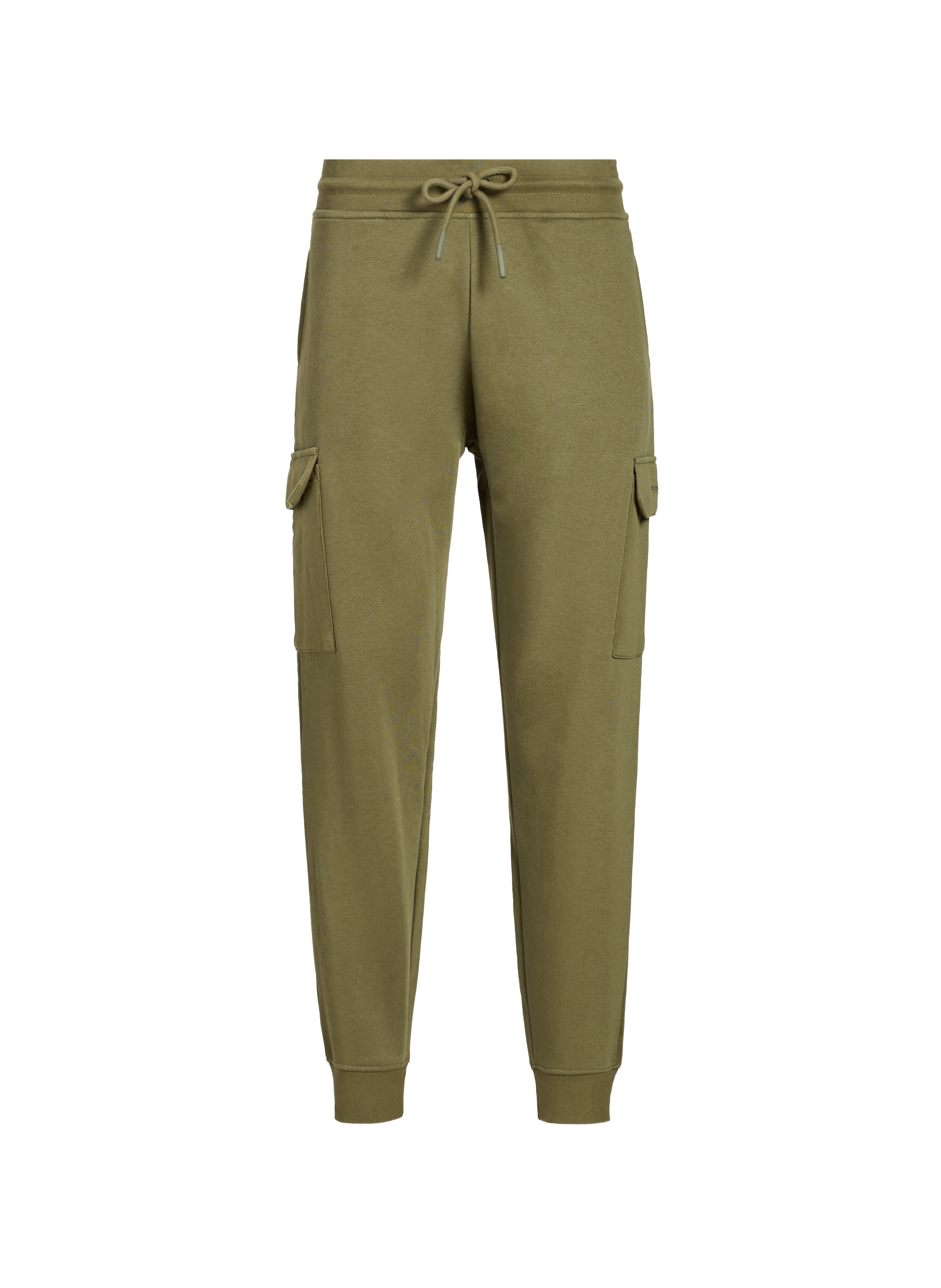 GERTRUDE ET GASTON Cotton-blend joggers Khaki