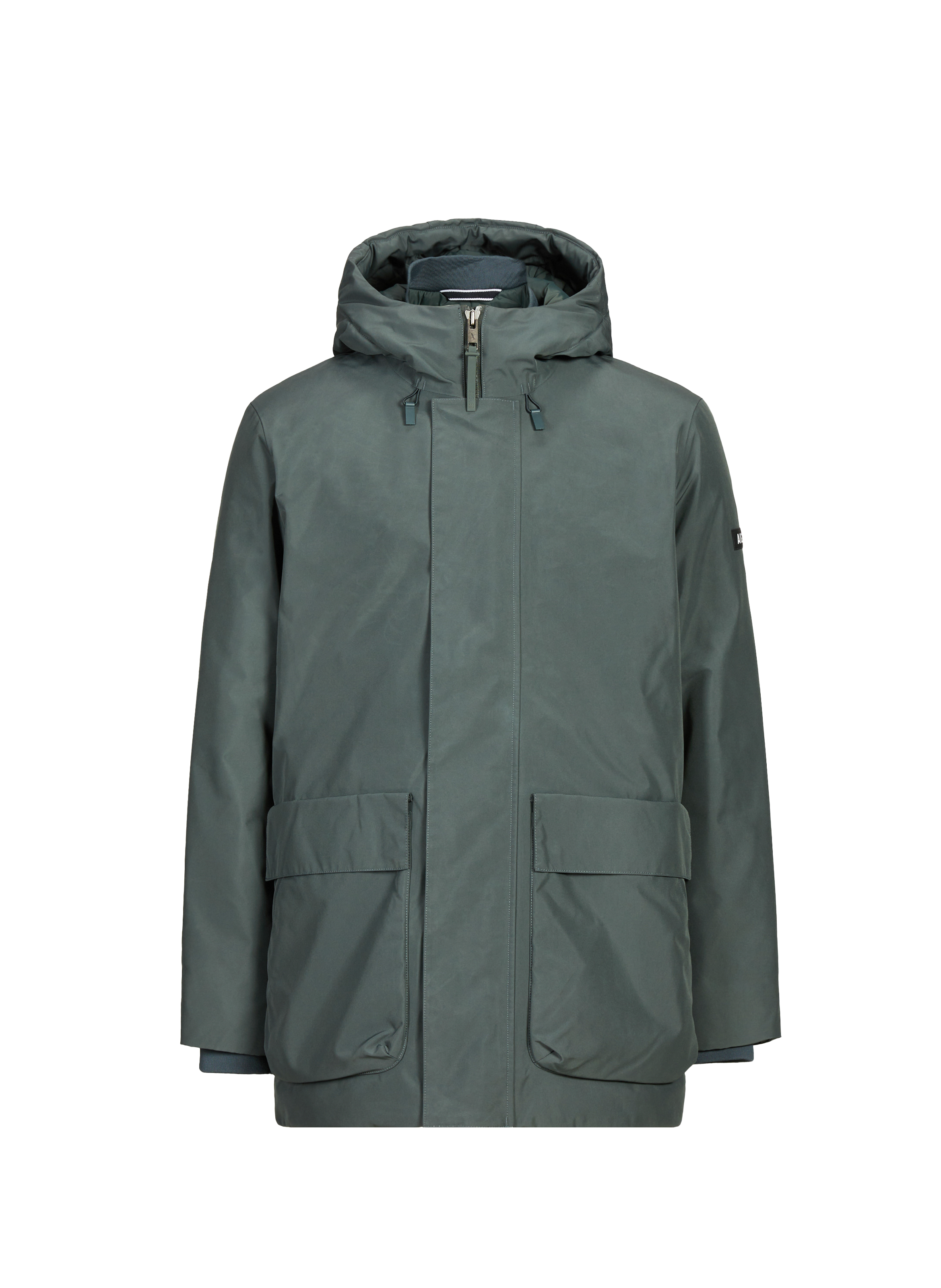 Parka à capuche  AIGLE Gris