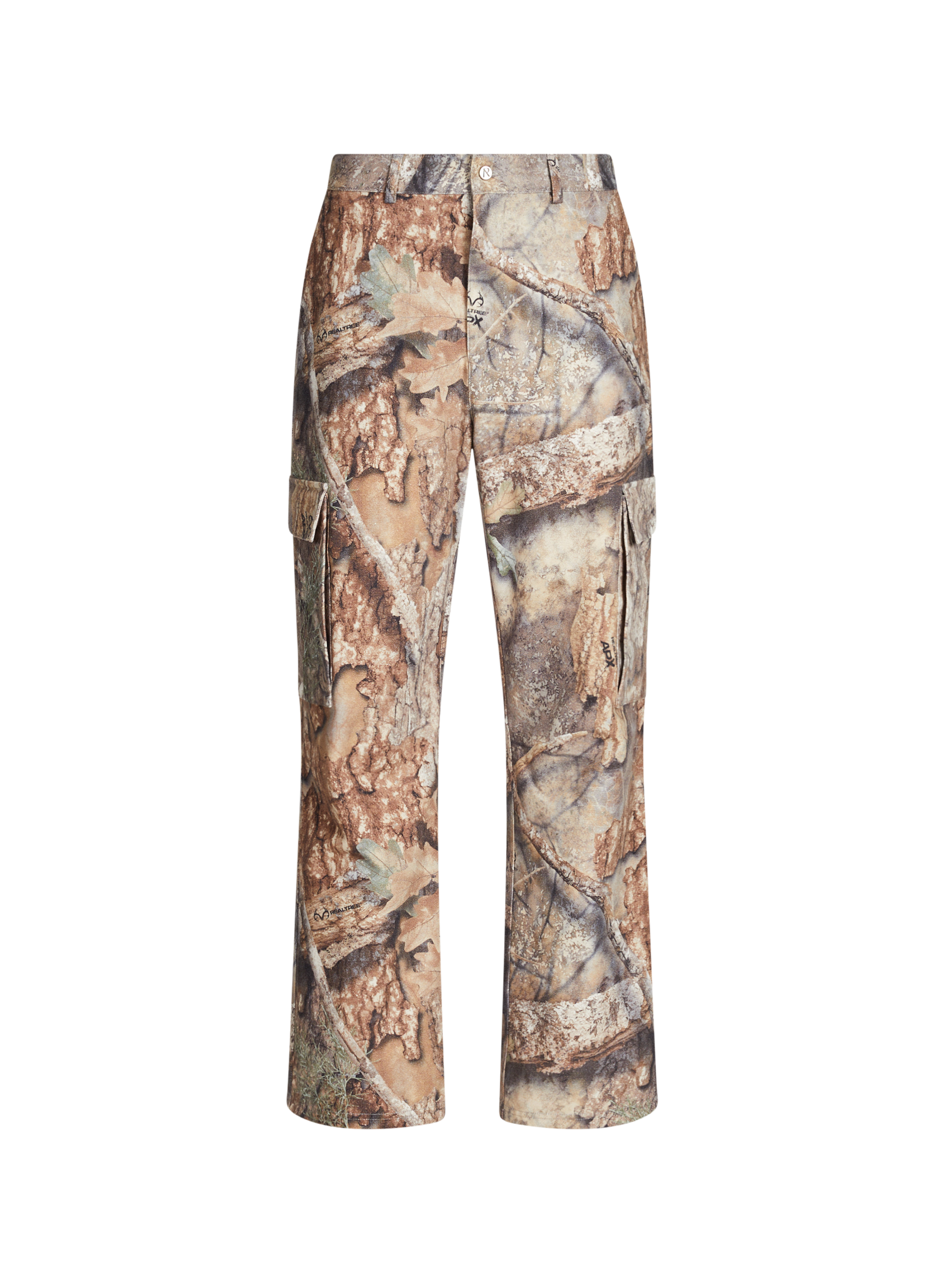 REPRESENT Pantalon cargo ample imprimé en coton Multicolore
