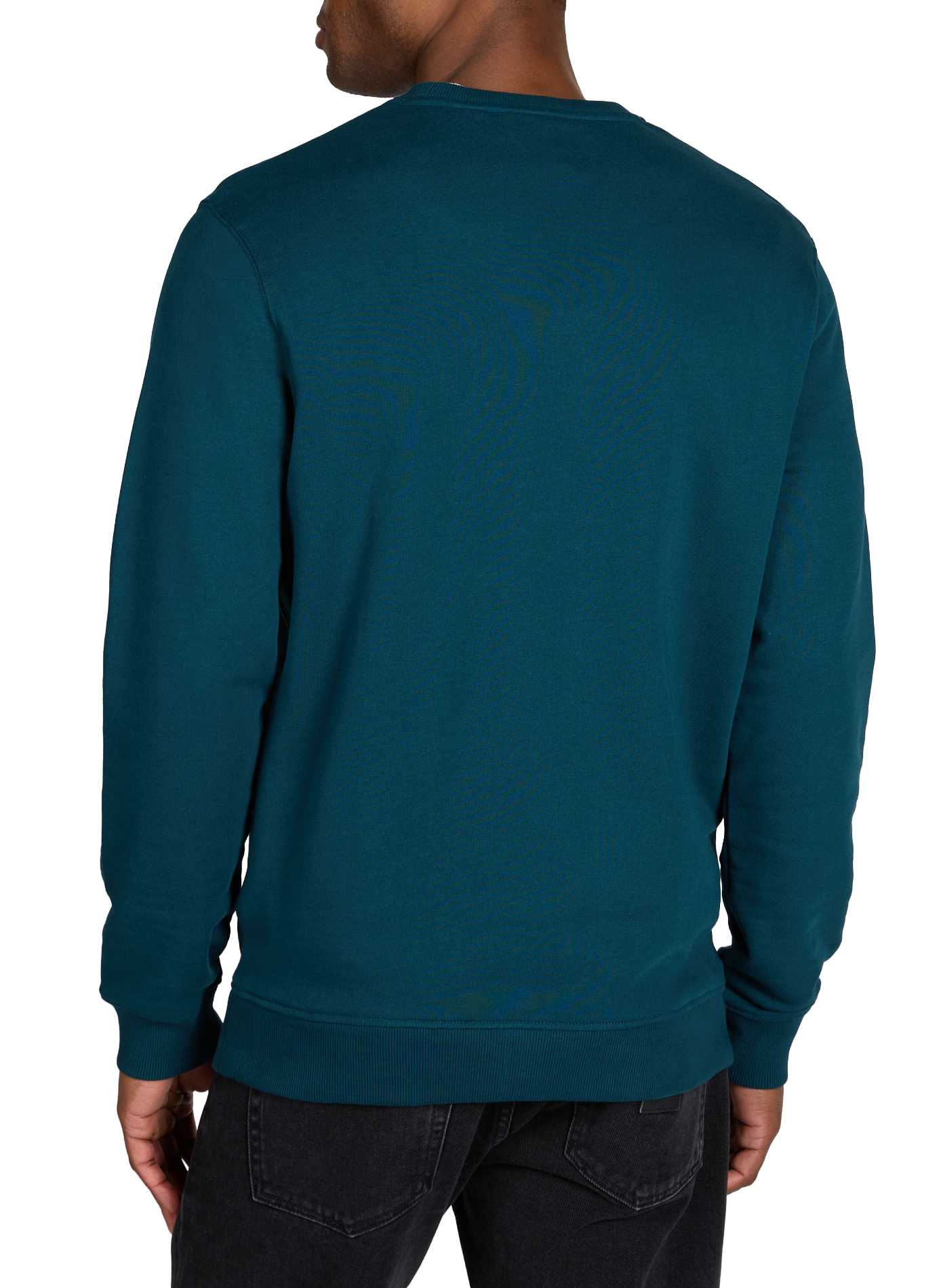 Sweat à col rond en coton LYLE & SCOTT Vert