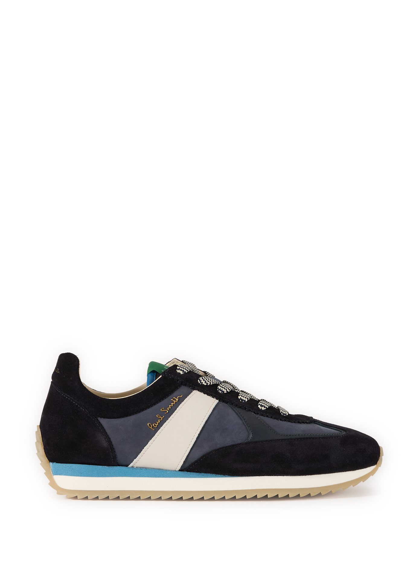 Serrated leather Vignola sneakers PAUL SMITH Blue