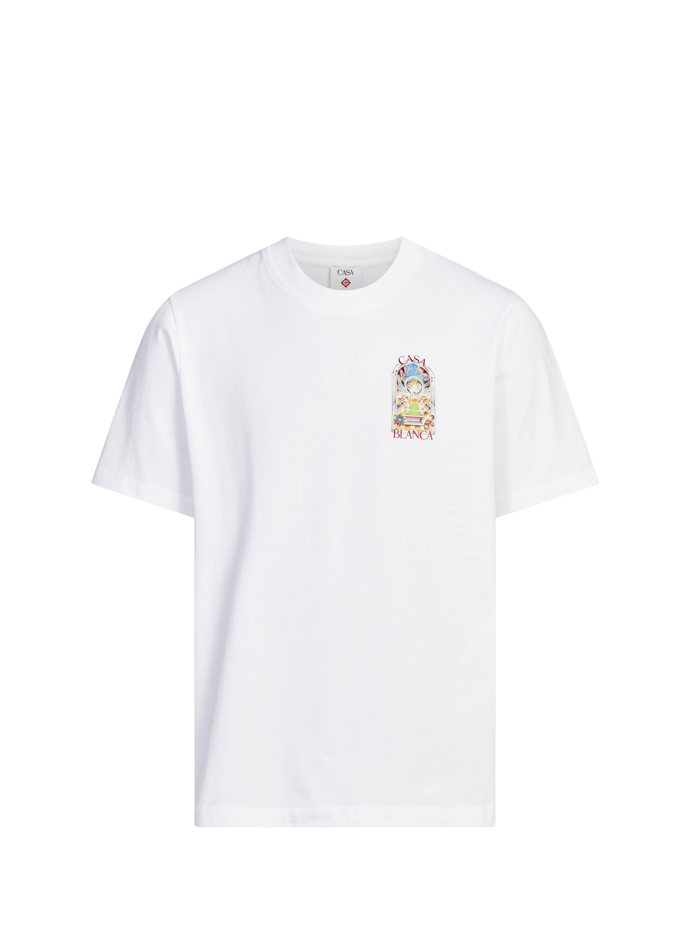 T-shirt imprimé en coton organique CASABLANCA PARIS Multicolore