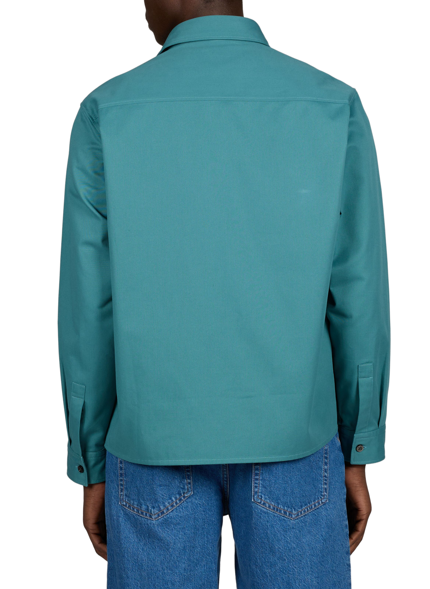 Chemise ample col classique en coton HUGO BLUE Bleu