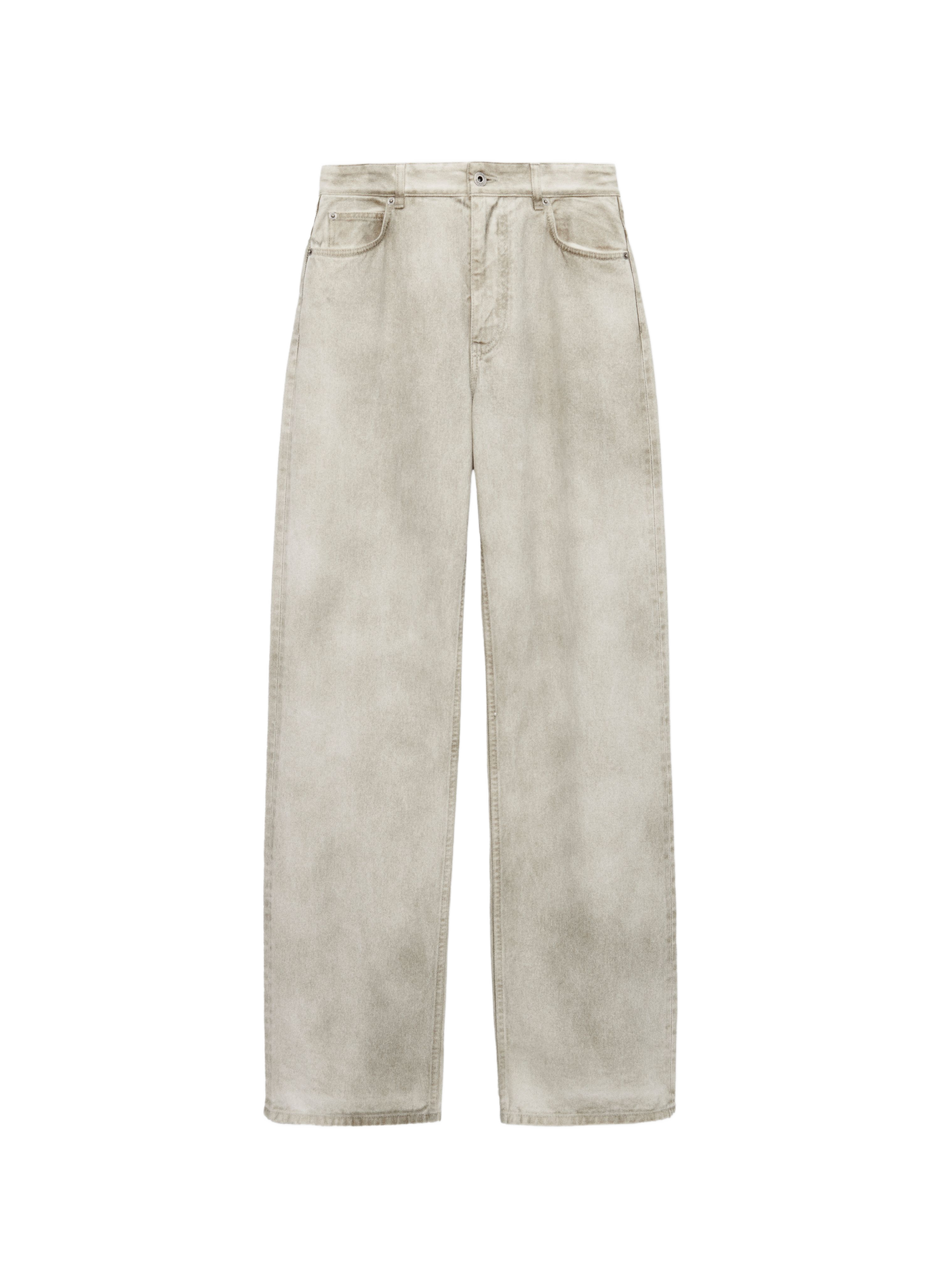 Straight leg cotton denim jeans LOEWE Grey