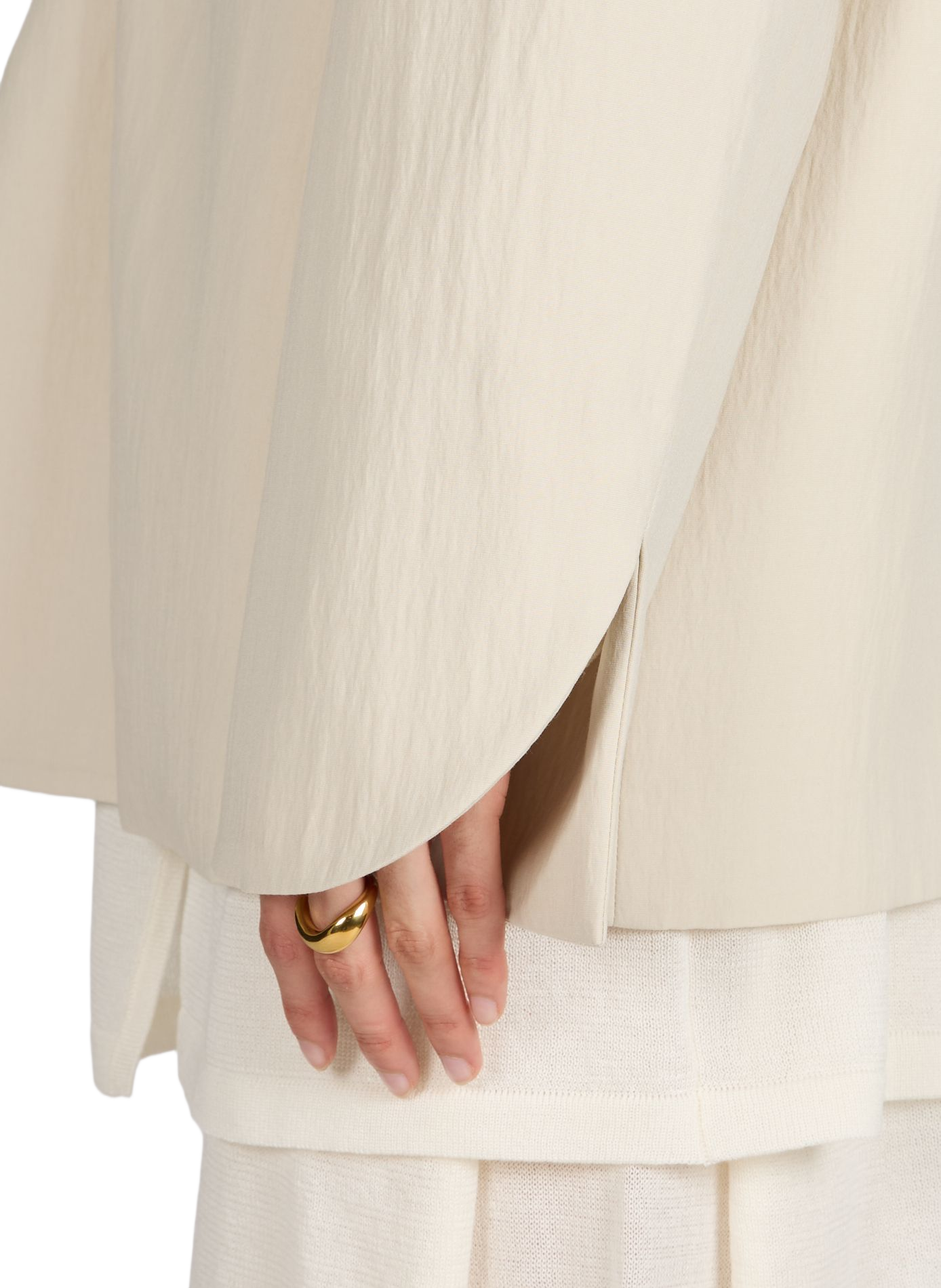 Blazer Kalida à col montant  VIKTORIA CHAN Beige