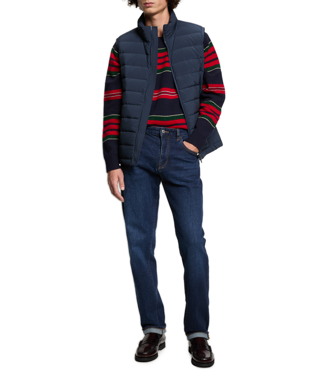 Gilet trapuntato senza maniche AIGLE Blu