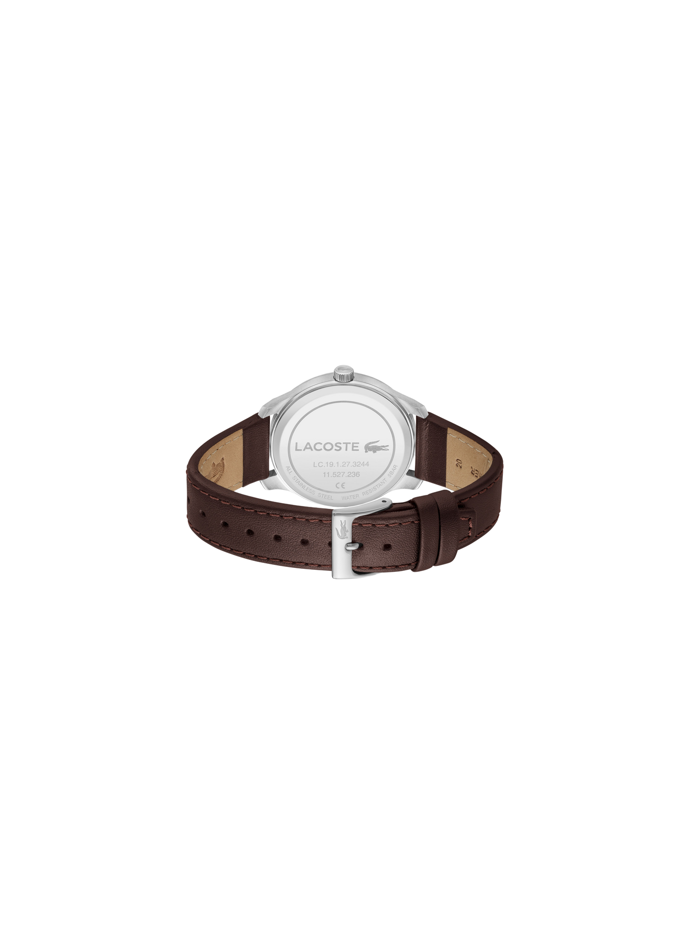 Montre quartz Lisbon en cuir LACOSTE MONTRES Bleu