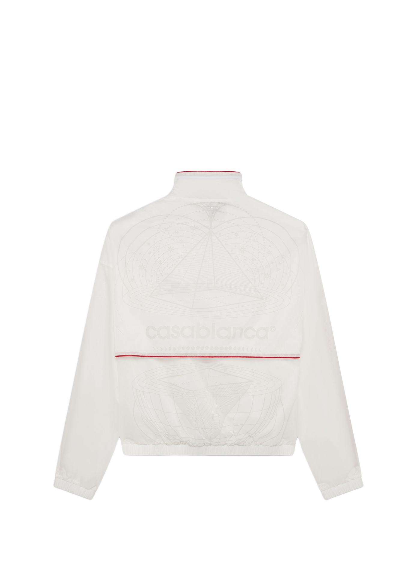 Veste pyramide à logo  CASABLANCA PARIS Blanc