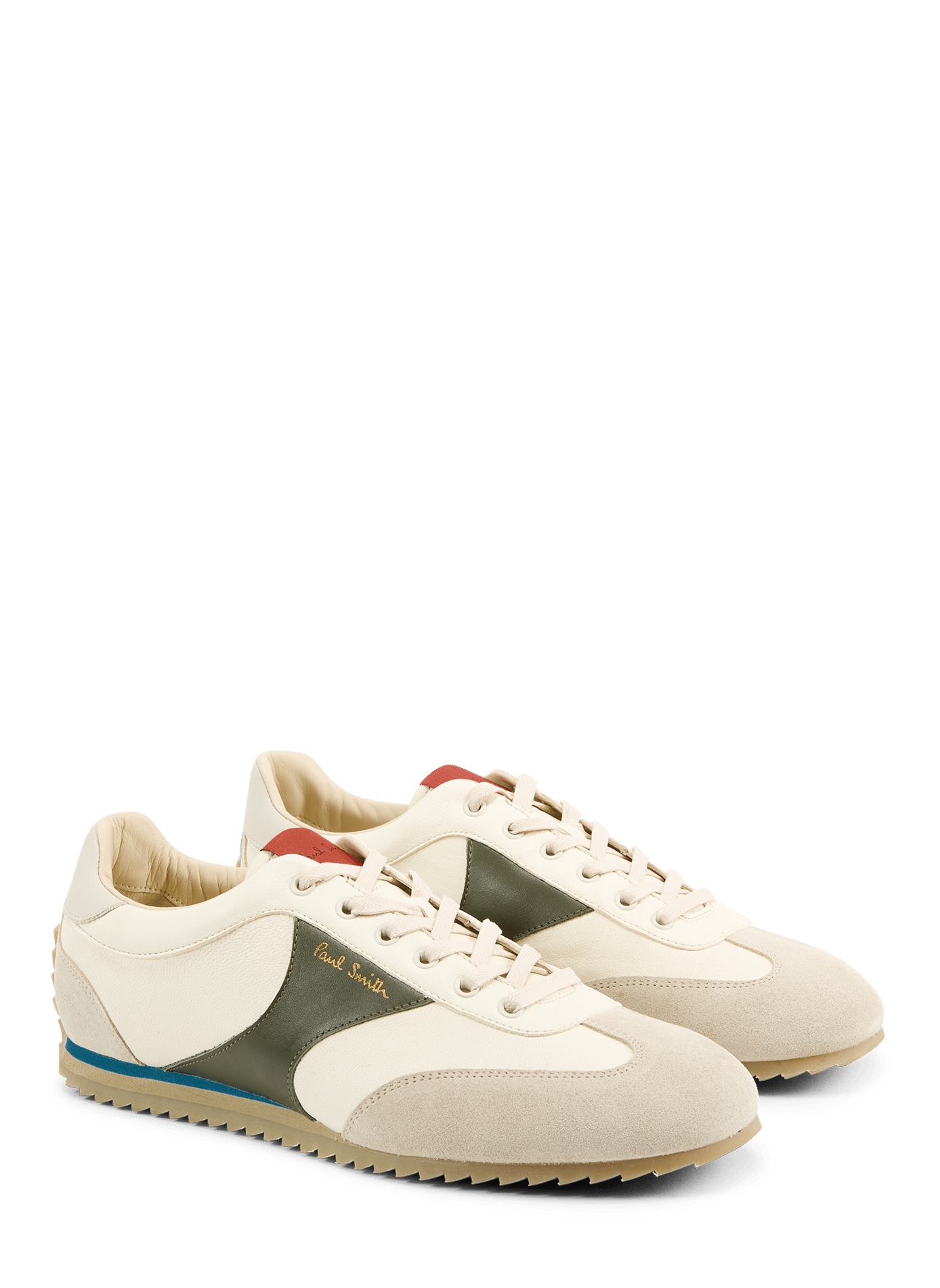 Zapatillas bajas de cuero PAUL SMITH Blanco