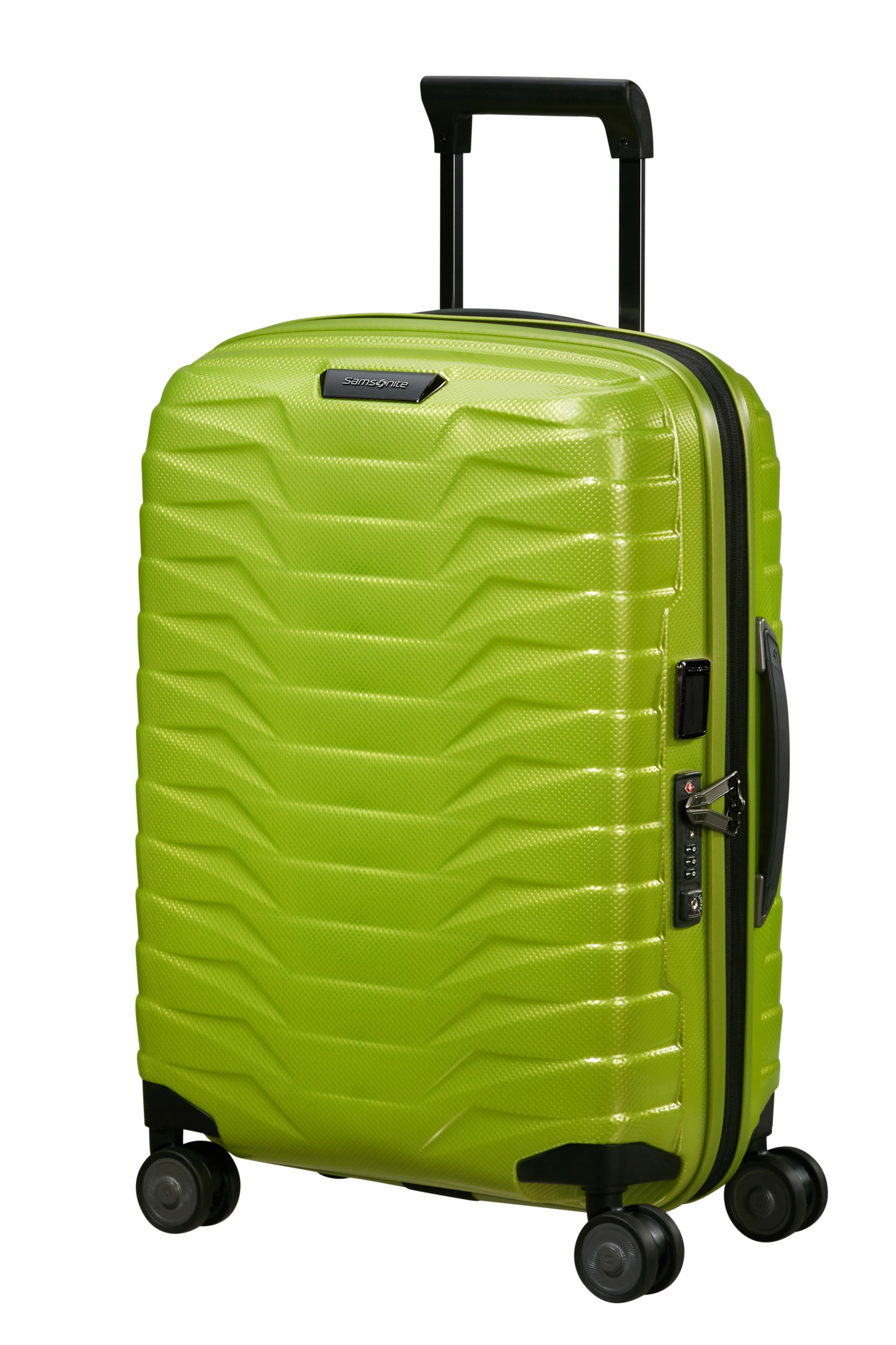 Proxis valise 4 roues taille s  Lime