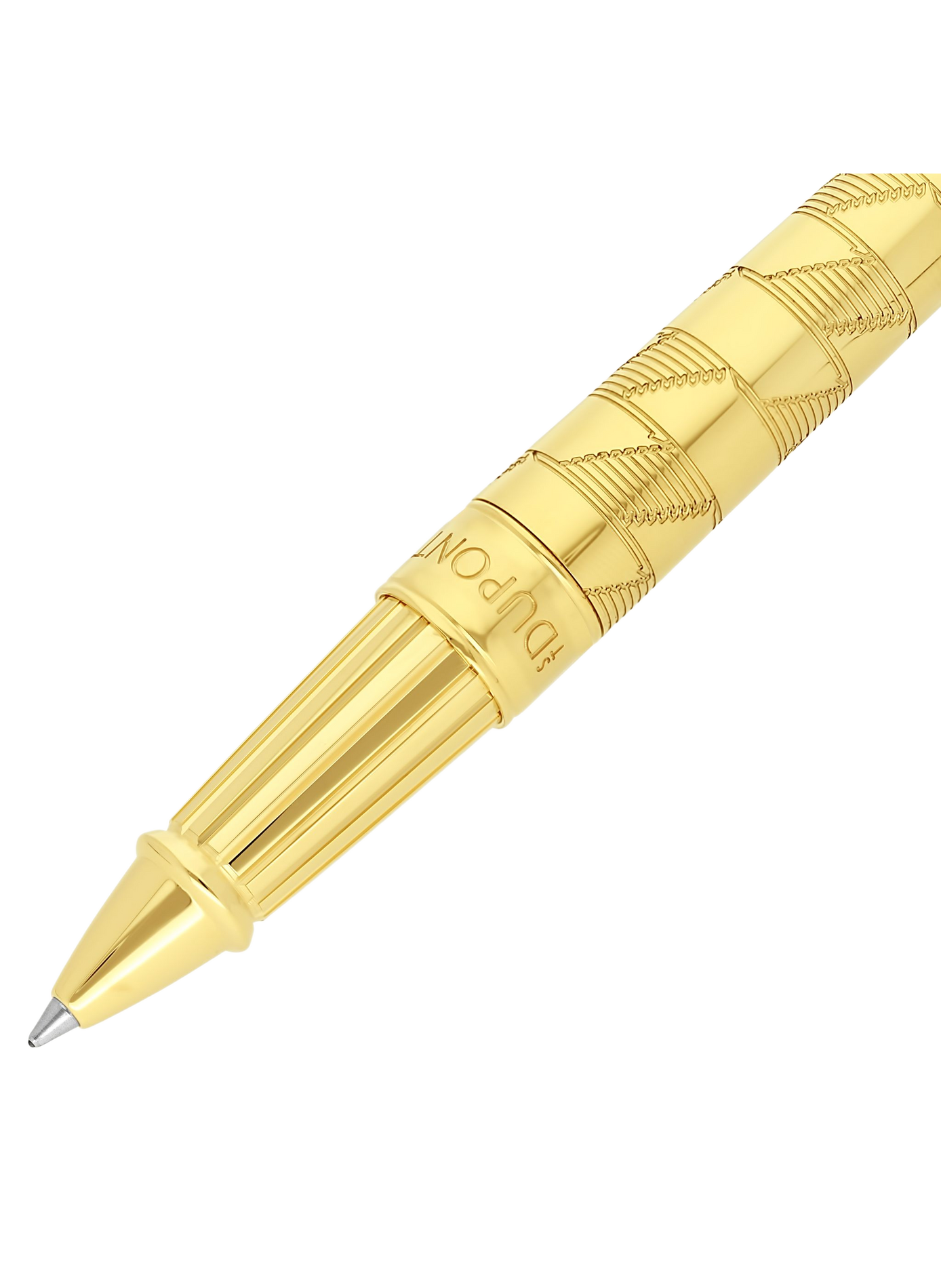 Large rollerball pen Monogram 1872 Line D Eternity S.T. DUPONT Golden