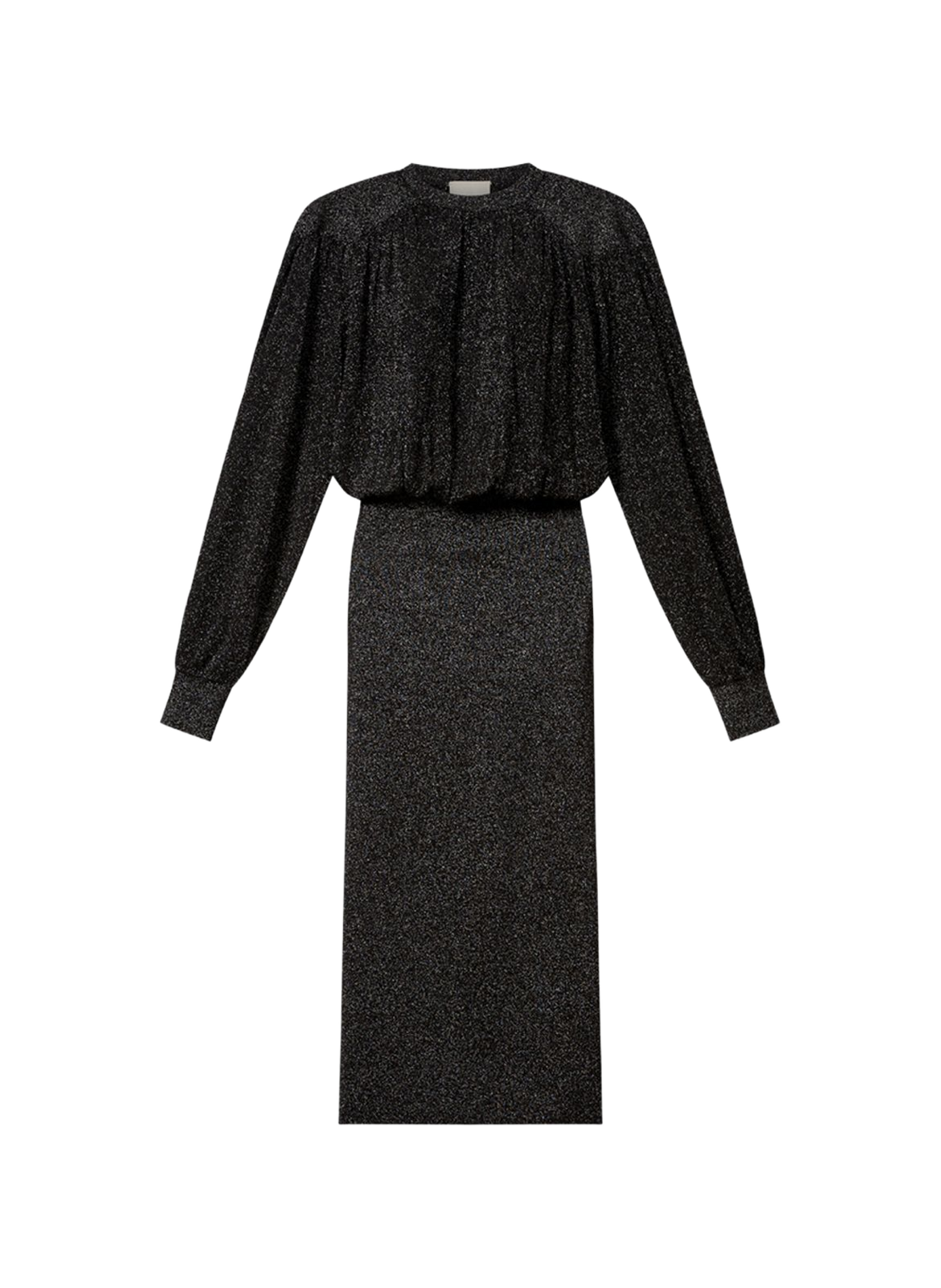 Robe Aliza en maille brillante fine ISABEL MARANT Noir