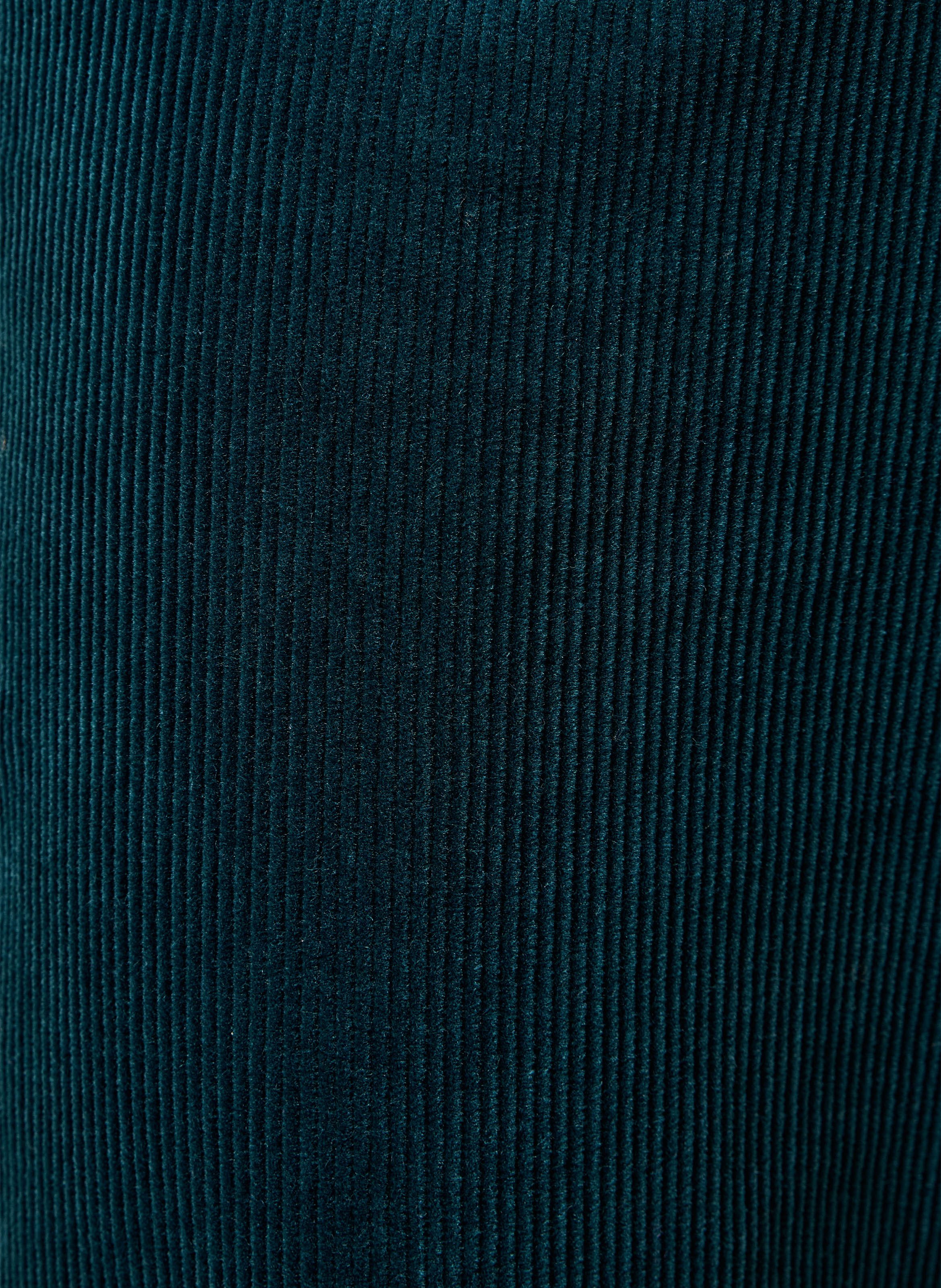 Wijde ribfluwelen broek van katoenmix LA FEE MARABOUTEE Blauw