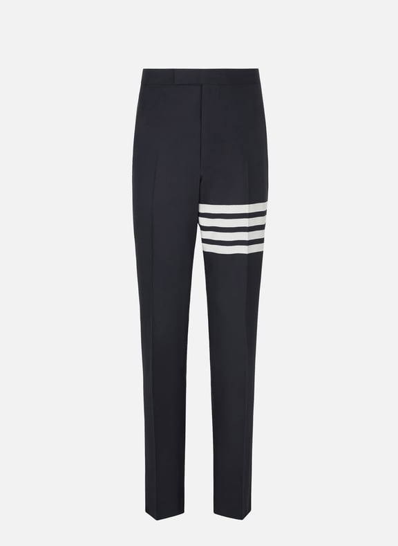 Plain Weave straight trousers THOM BROWNE Plain Weave straight trousers THOM BROWNE