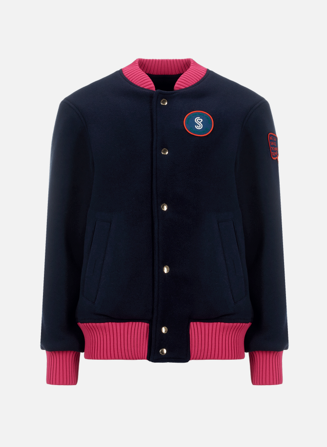 Varsity wool-blend jacket SHELTERSUIT
