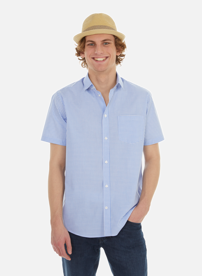 Long-sleeve cotton Shirt  AU PRINTEMPS PARIS