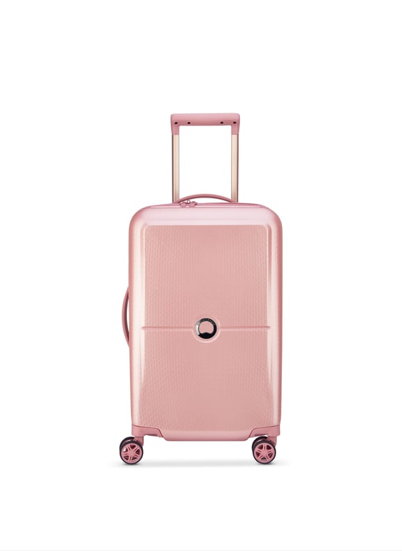Valise cabine rigide taille s - turenne Rose by DELSEY PARIS DELSEY PARIS Valise cabine rigide taille s - turenne Rose