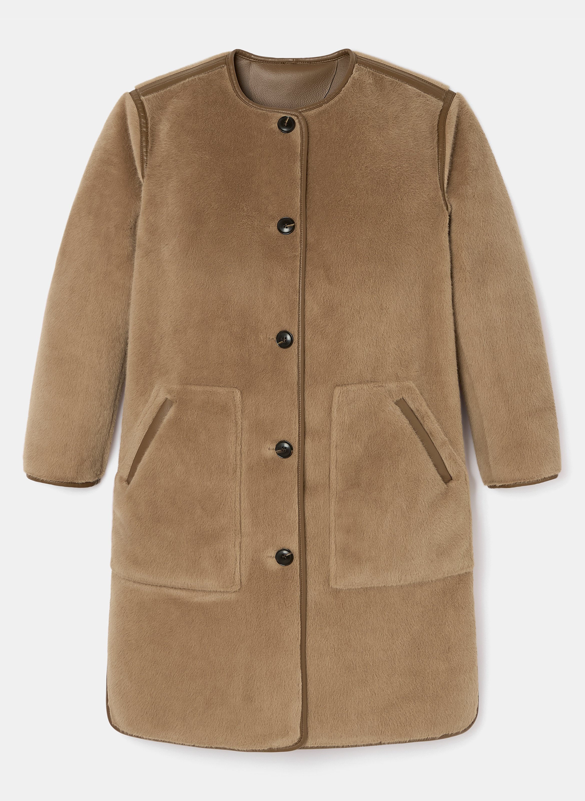 Manteau  mahona ZAPA Marron