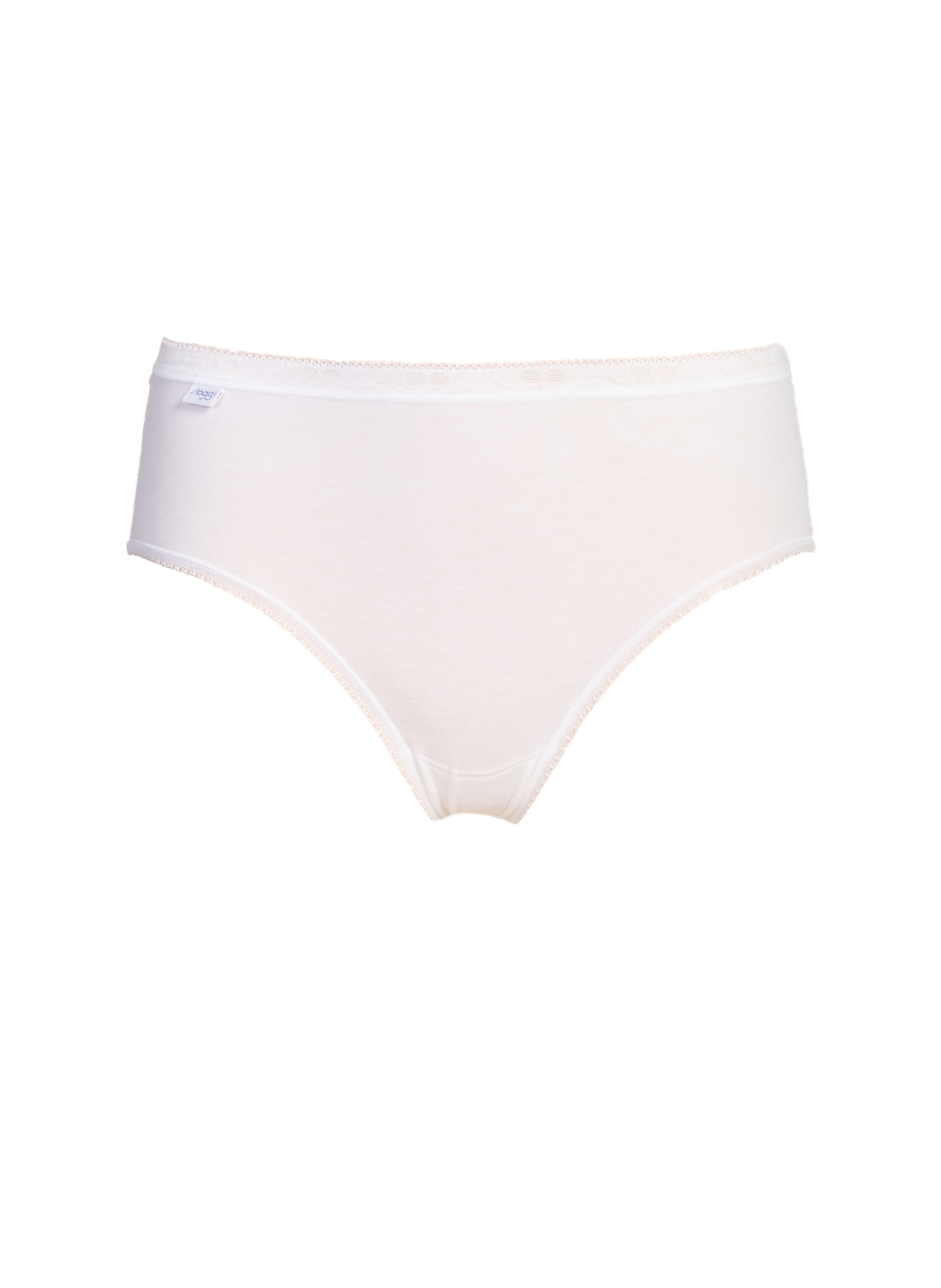 Lot de 4 culottes en coton BASIC+ 3+1 SLOGGI Blanc