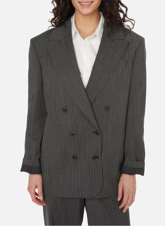 Wool jacket Grey by SAISON 1865 SAISON 1865 Wool jacket Grey