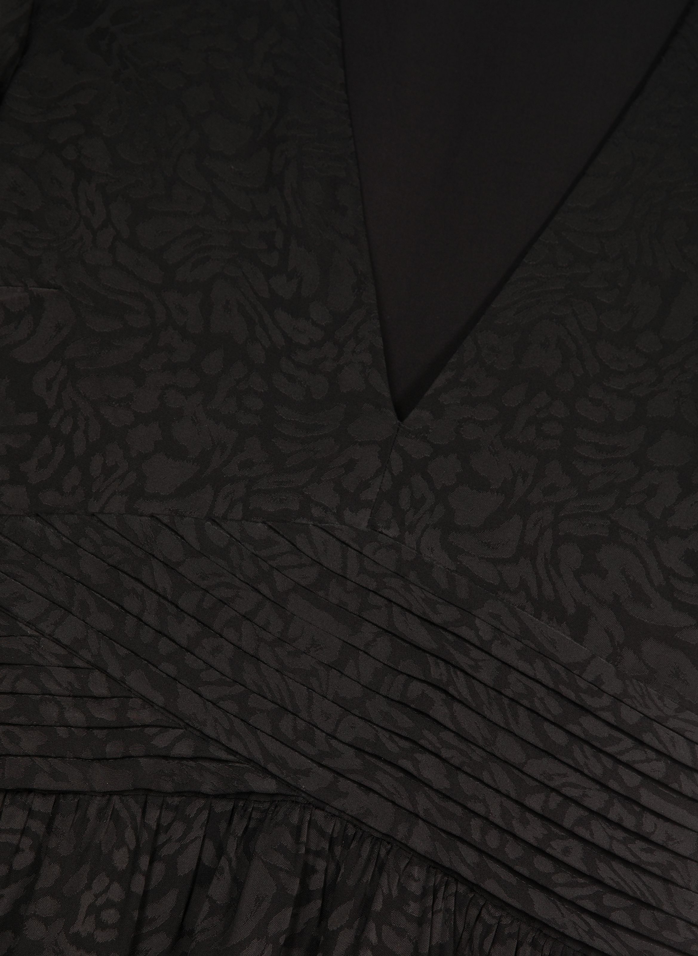 Robe longue en jacquard THE KOOPLES Noir