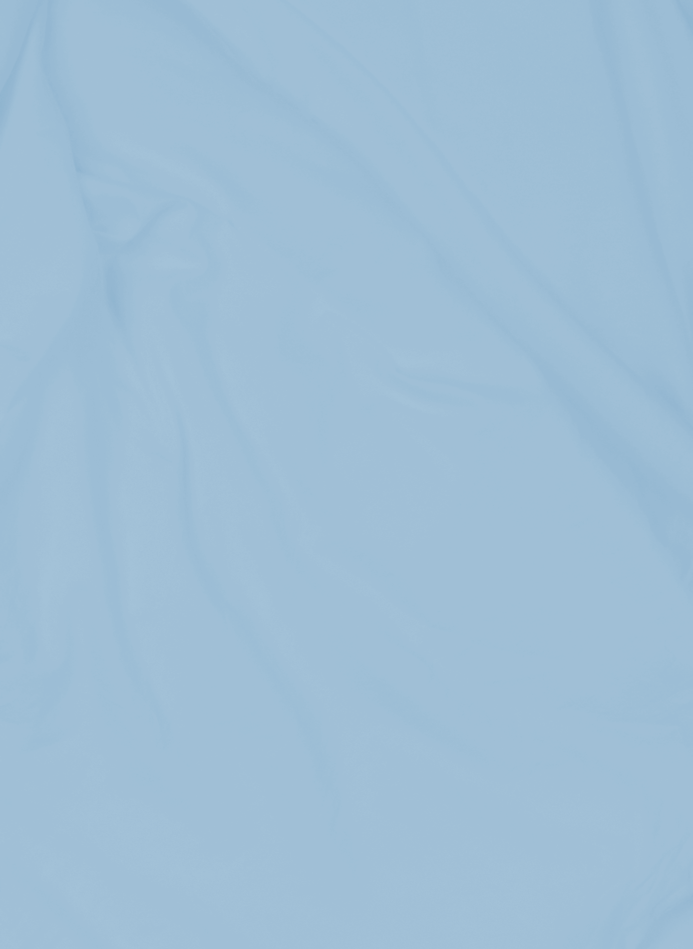 Fitted sheet in washed cotton percale. AU PRINTEMPS PARIS Blue