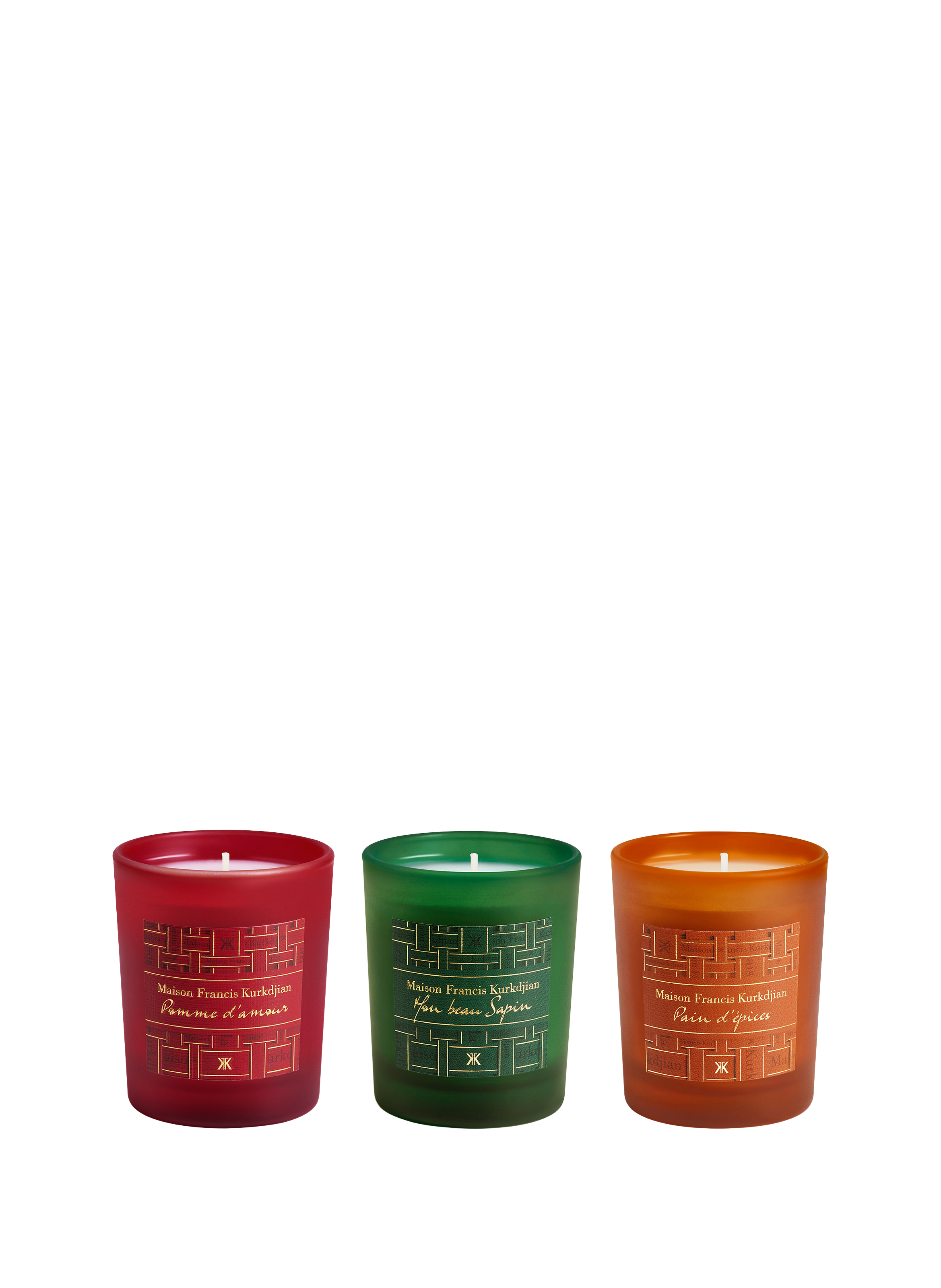 Set of three scented candles MAISON FRANCIS KURKDJIAN No color