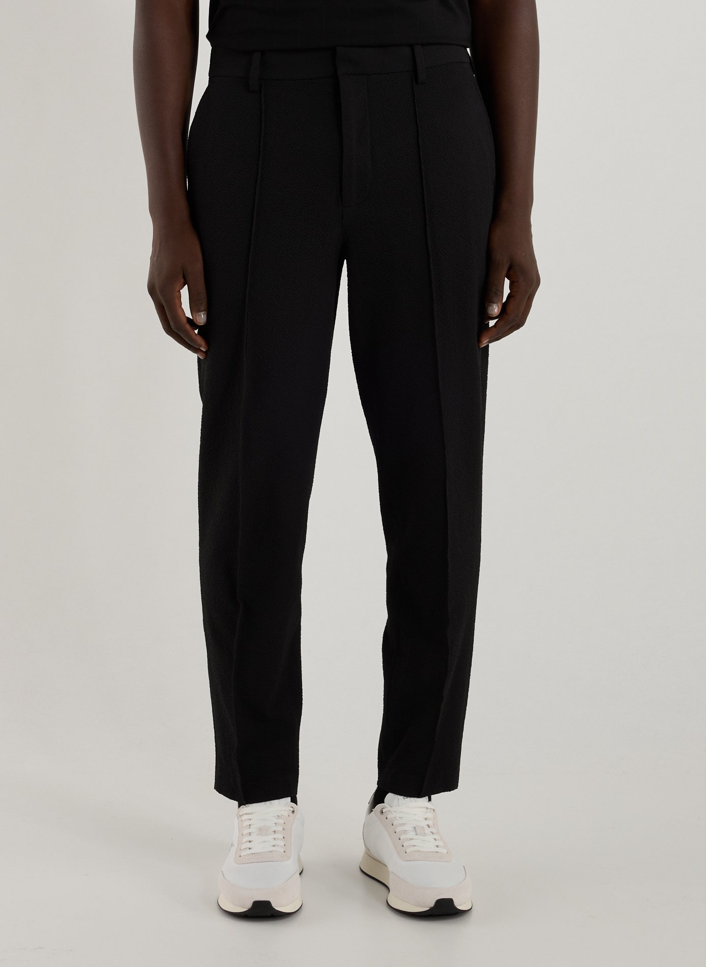 CALVIN KLEIN Cigarette trousers  Black
