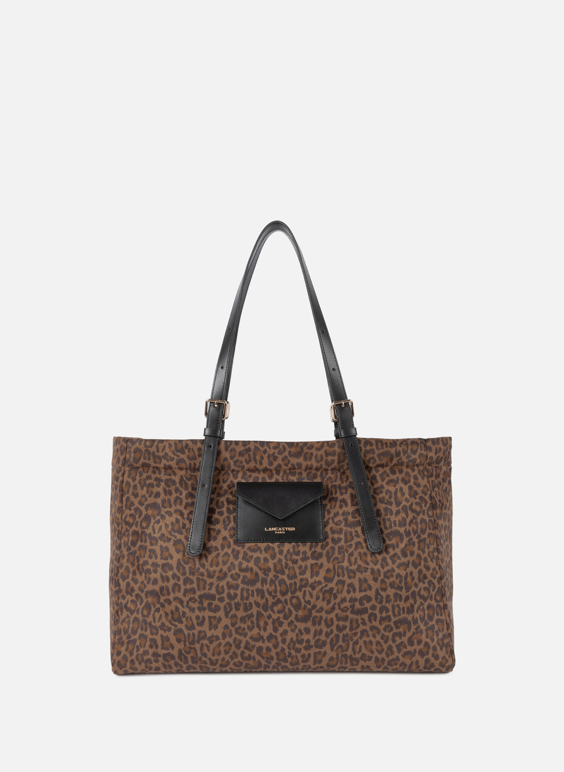 LANCASTER Tote bag - Jungle Brown