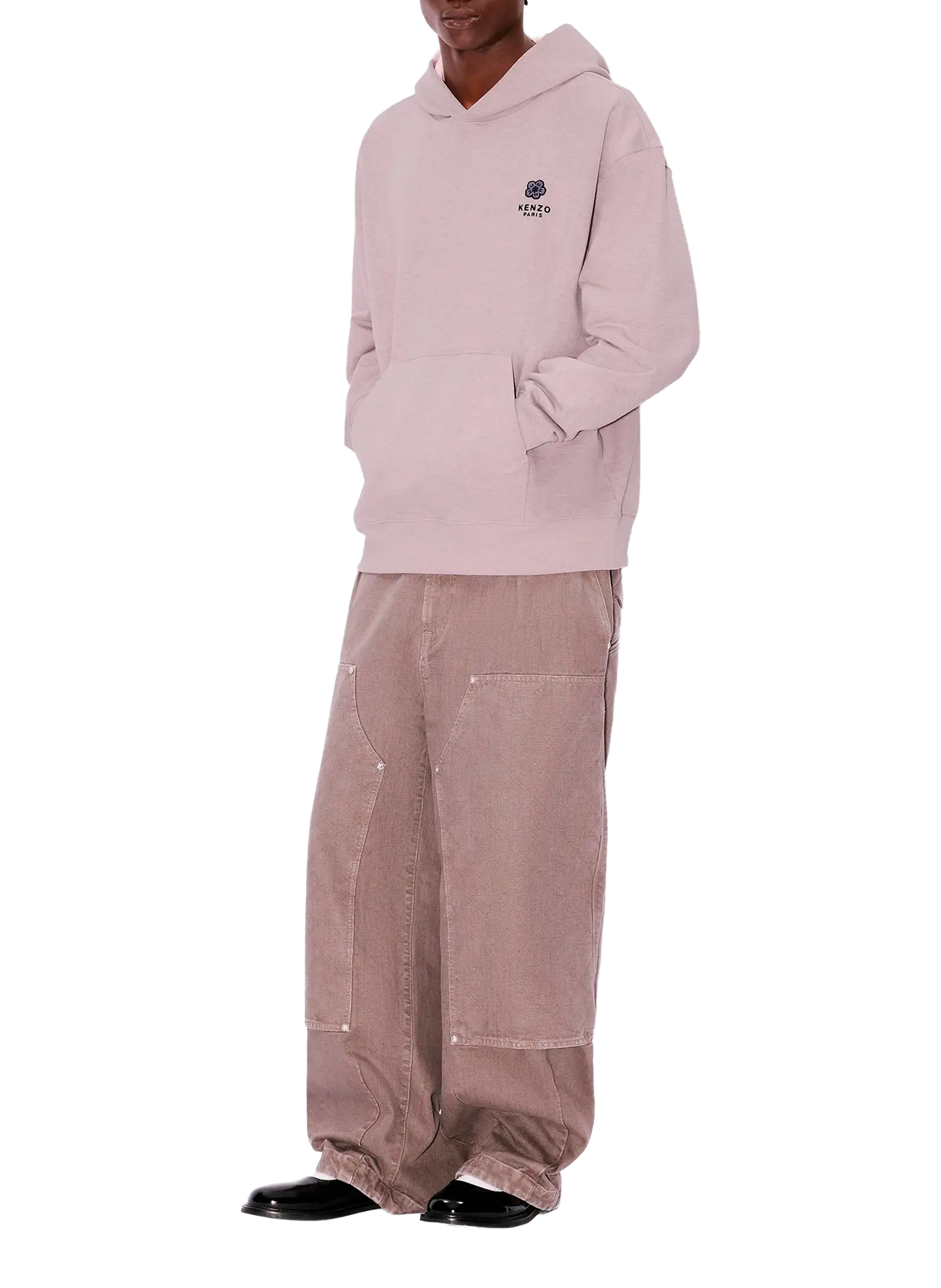 Cotton hoodie KENZO Pink