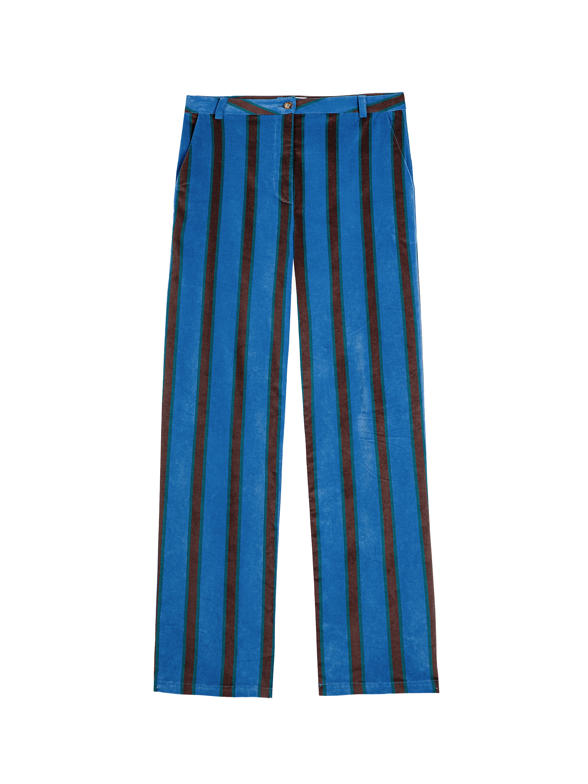 Pantalon rayé en coton mélangé BOBO CHOSES Multicolore