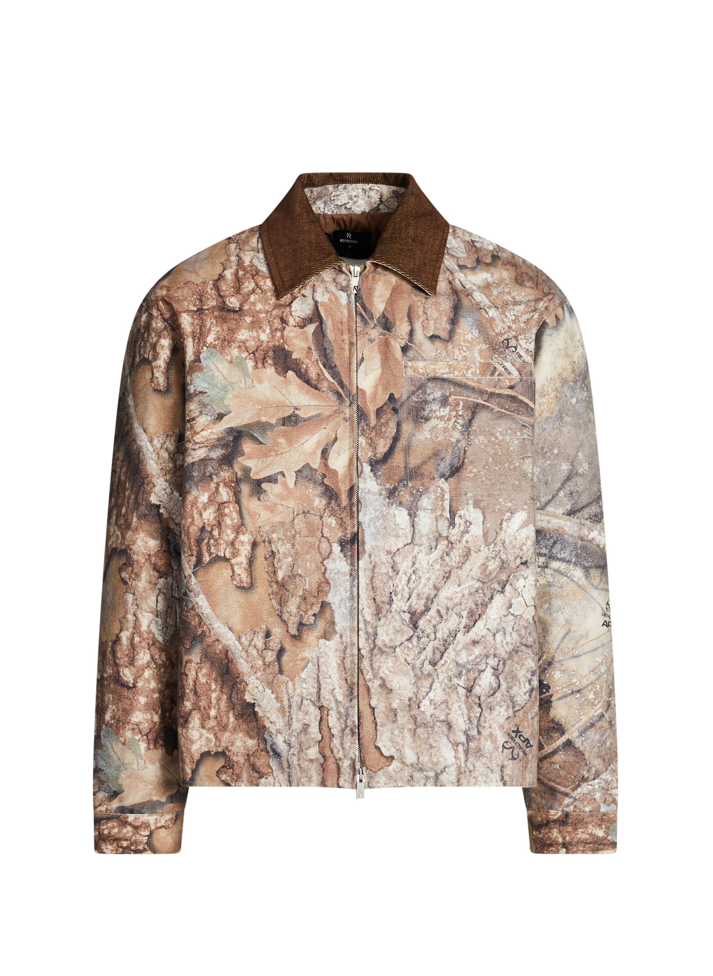 REPRESENT Veste camionneur imprimée camouflage en coton Multicolore