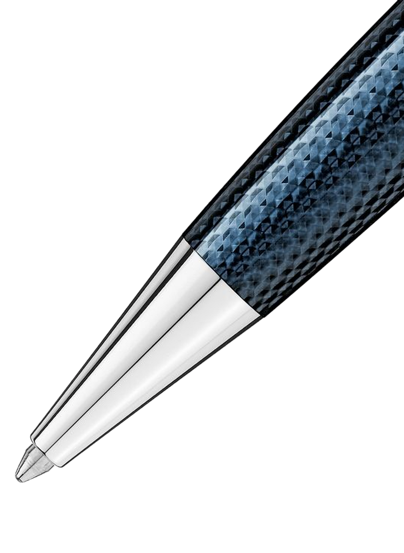 Textured ballpoint pen MONTBLANC Blue