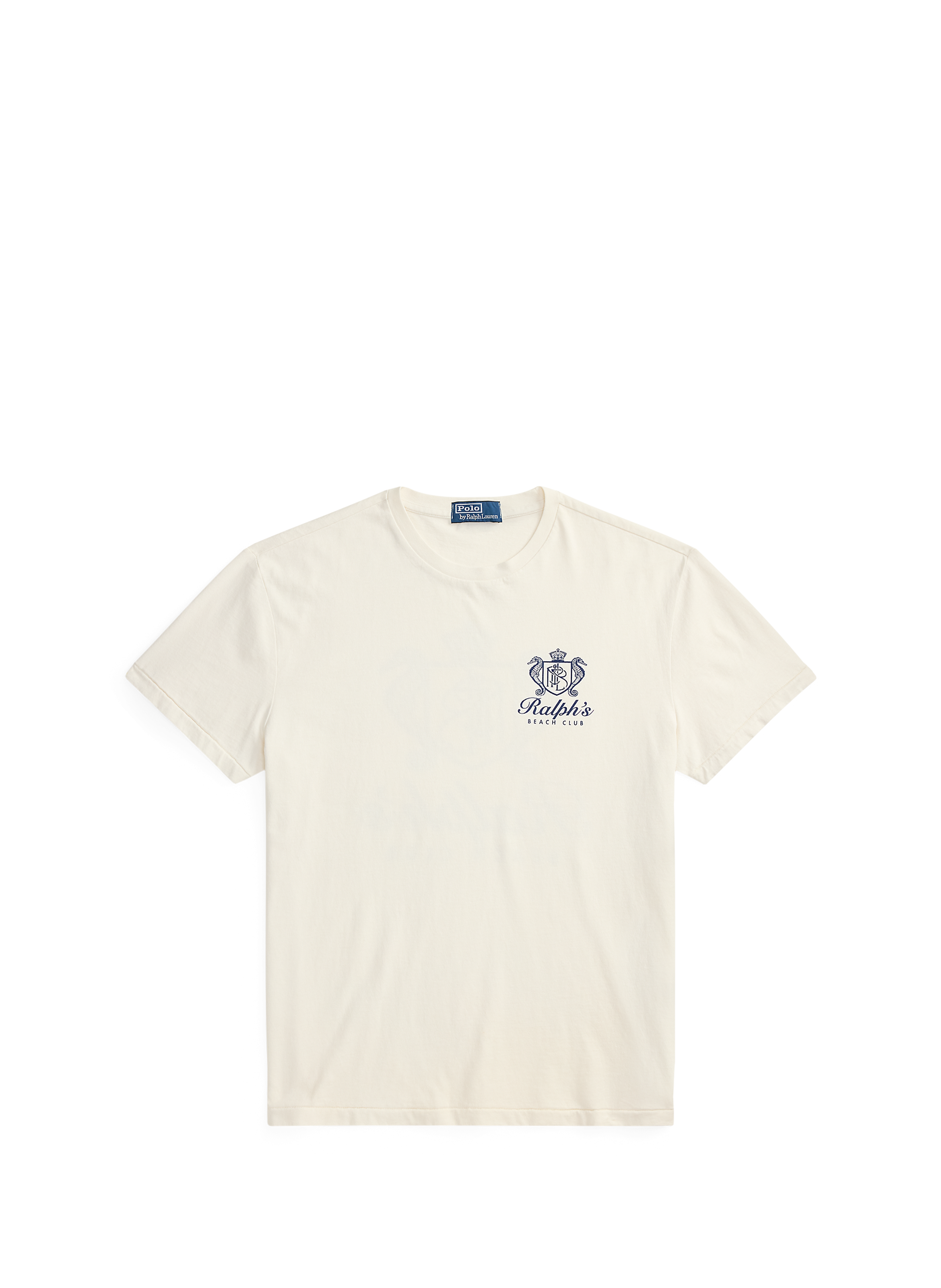 Cotton round-neck T-shirt POLO RALPH LAUREN White